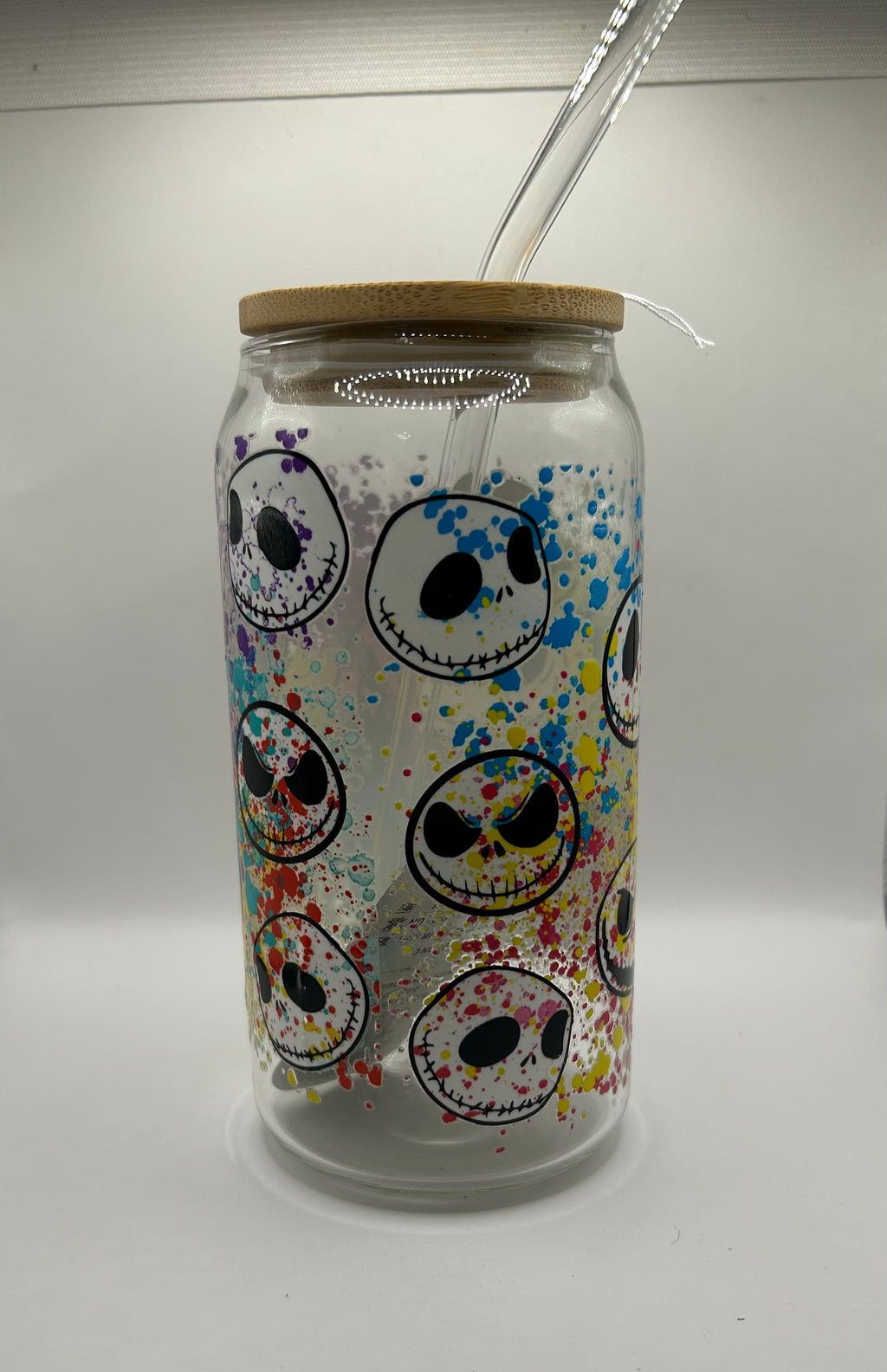 Jack the Skeleton Glass Cup