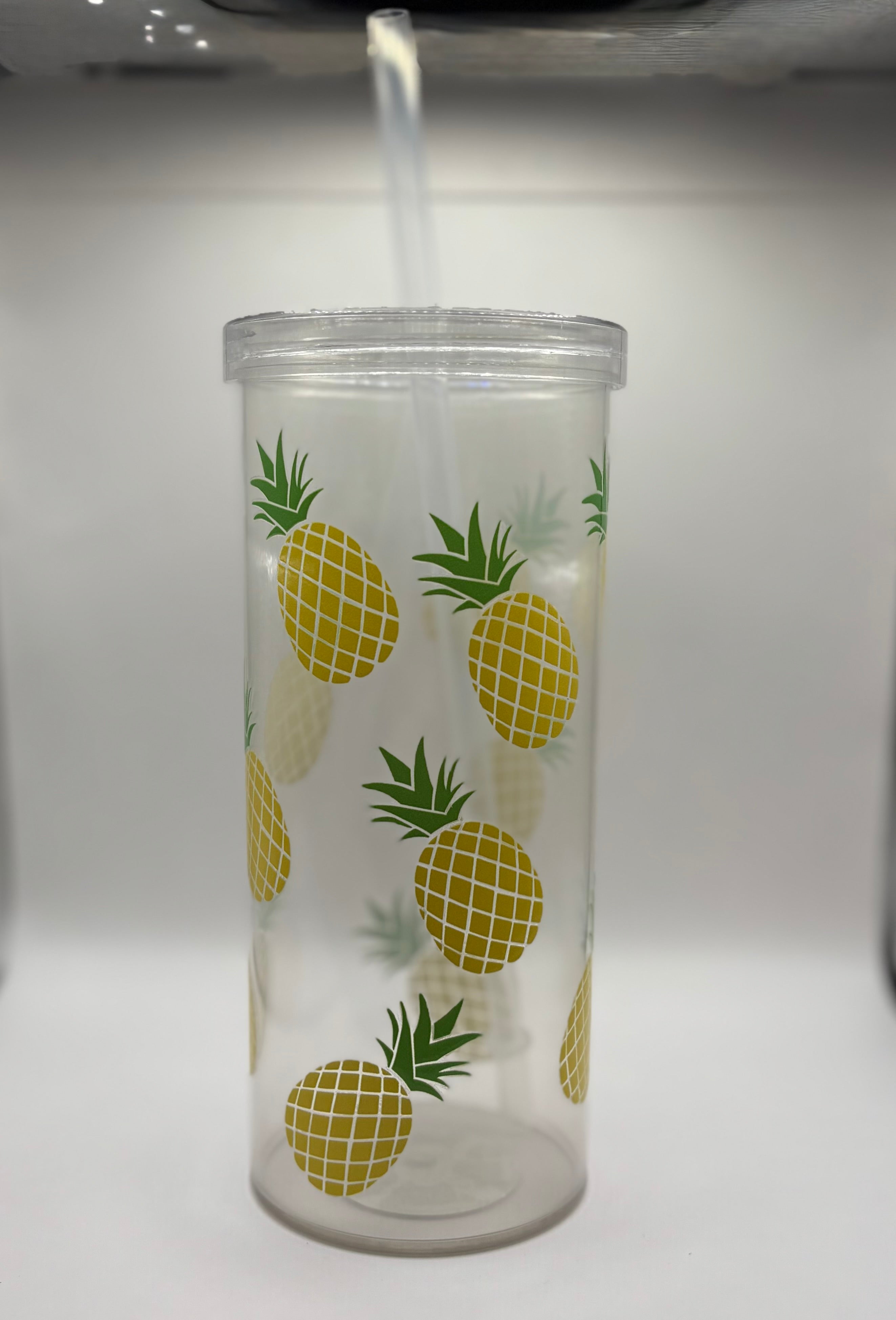 Pineapple Plastic Cup