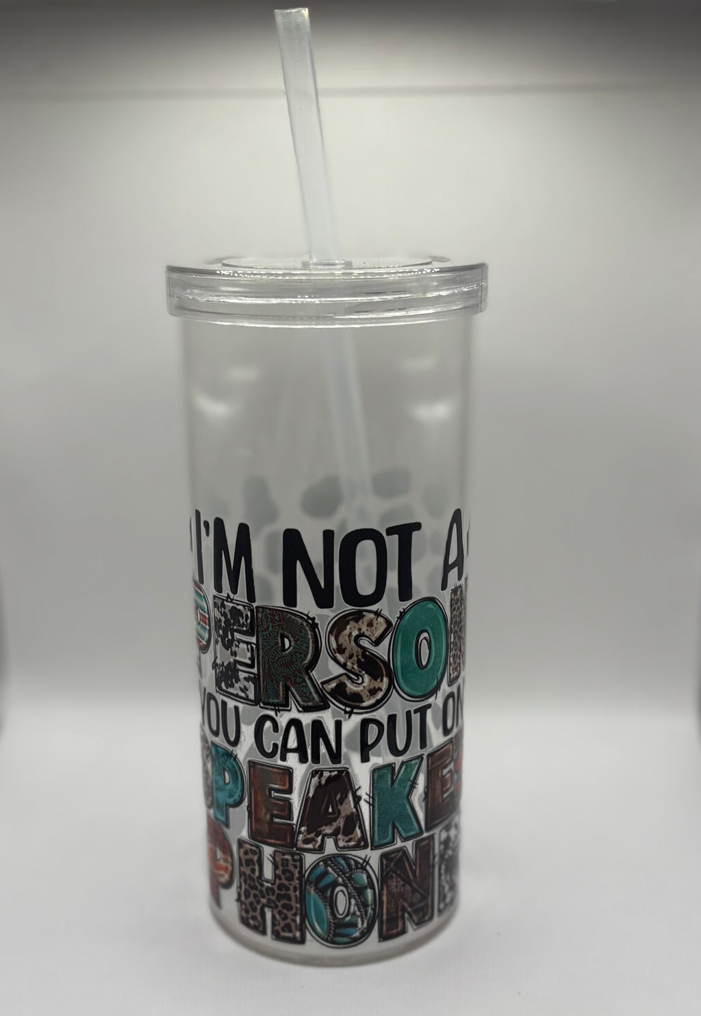 Speaker Phone Plastic Cup