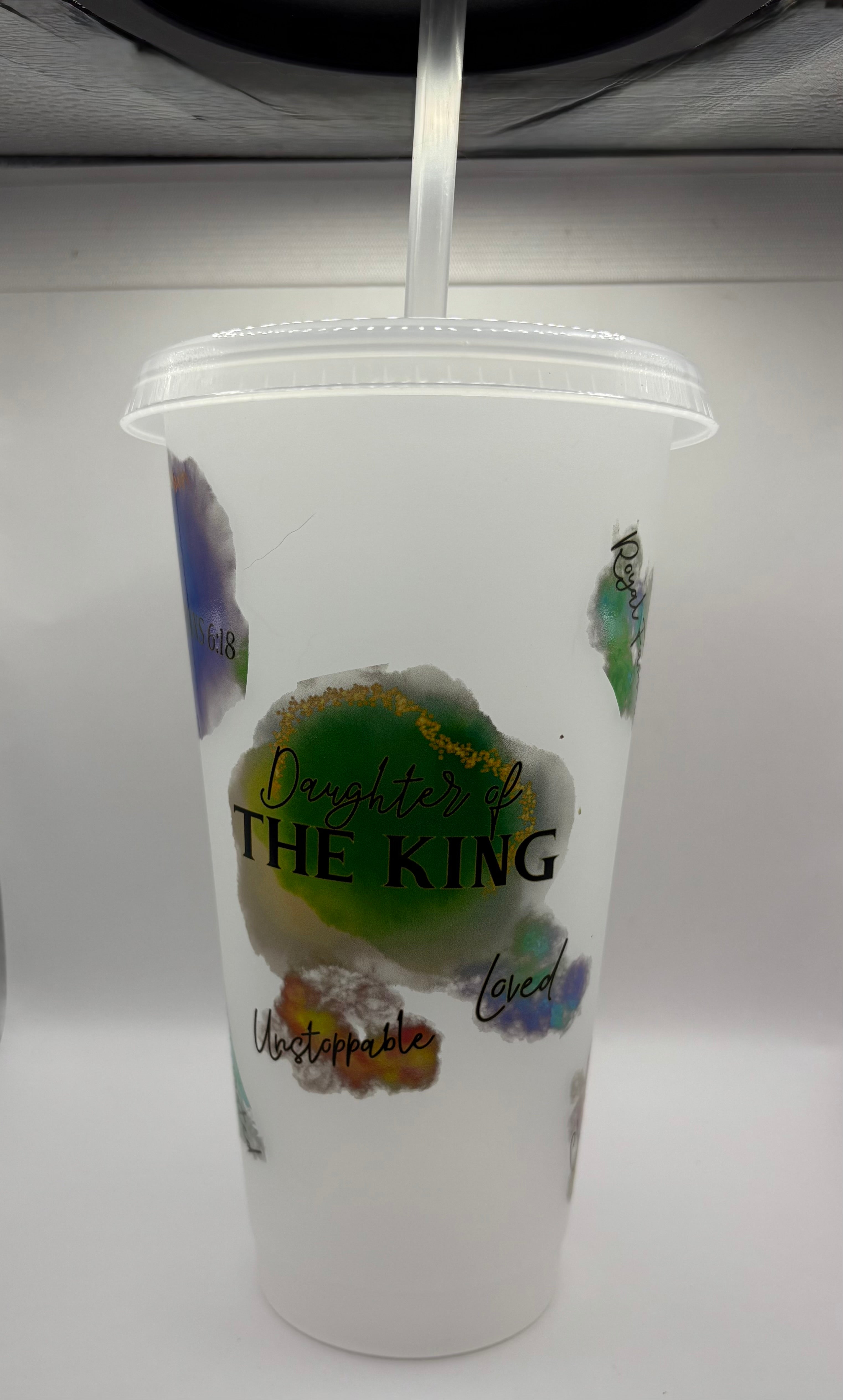 Daughter of the King Plastic Cup