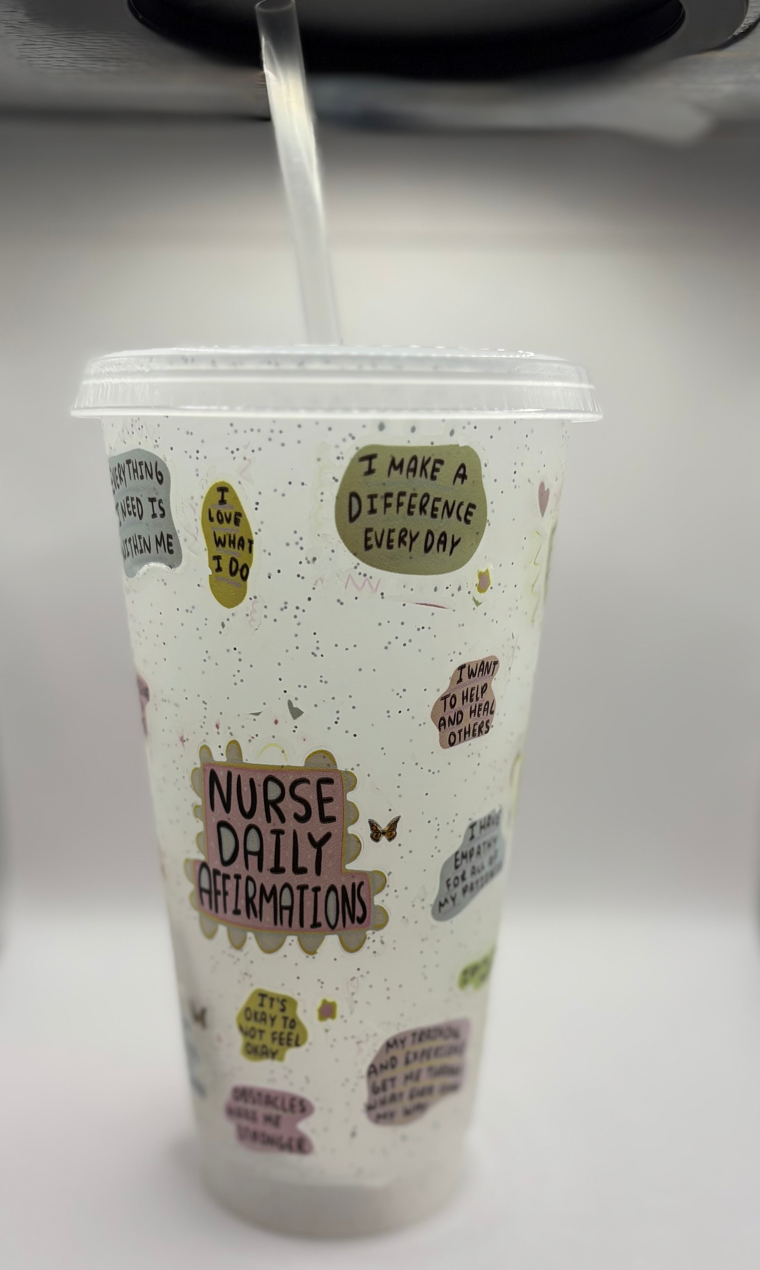 Nurse Affirmation Plastic Cup