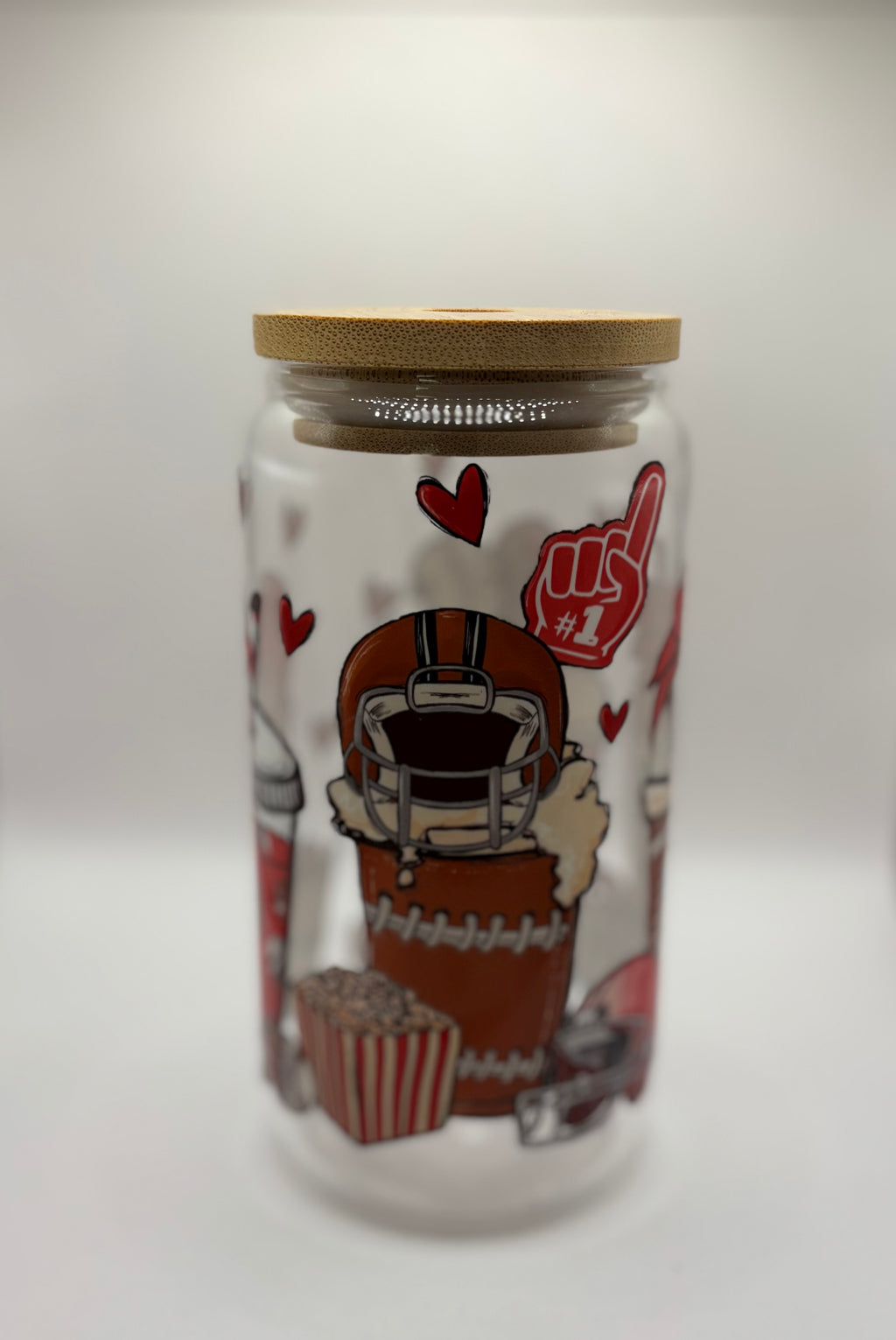 Football Glass Cup