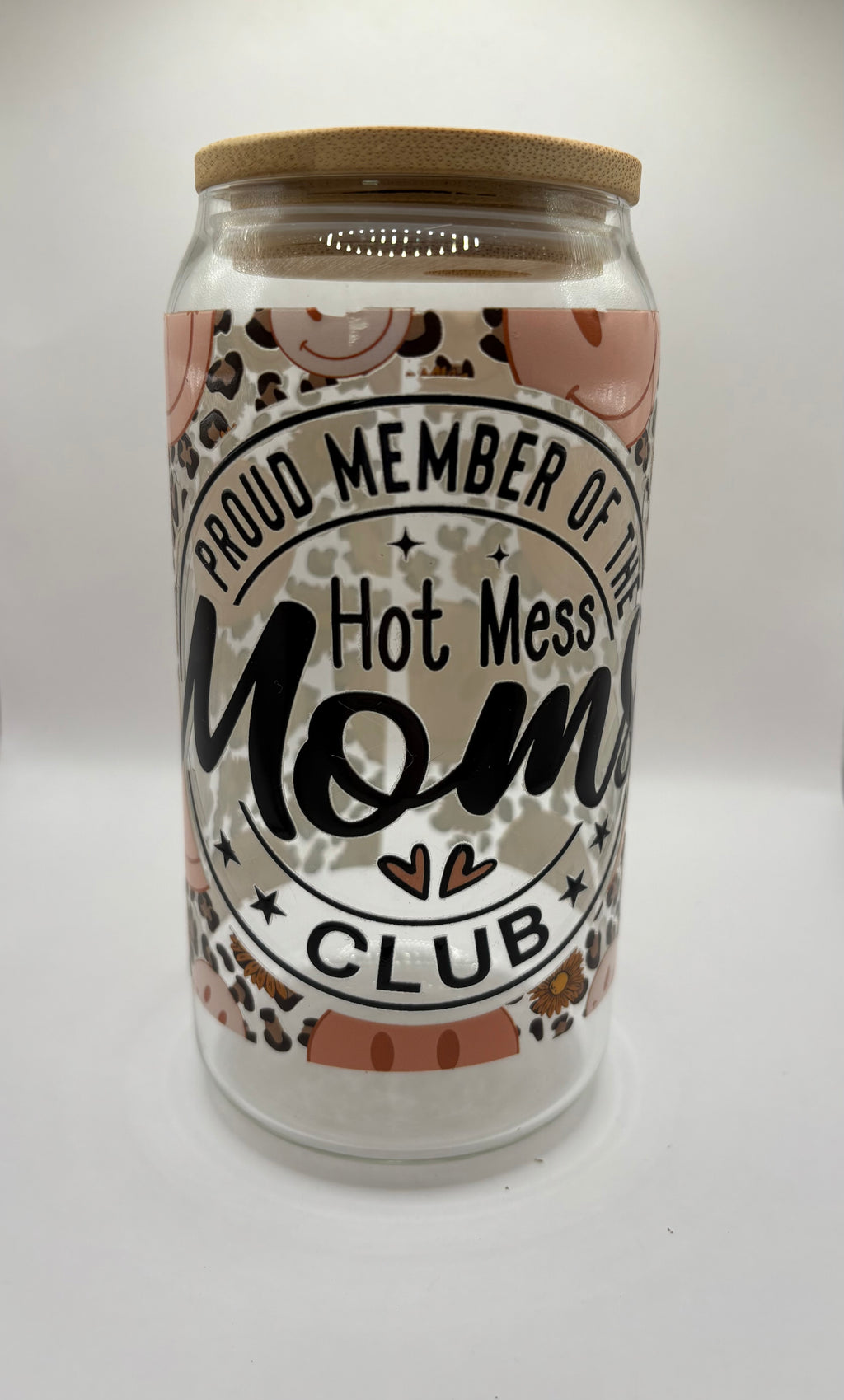 Mom's Club Glass Cup