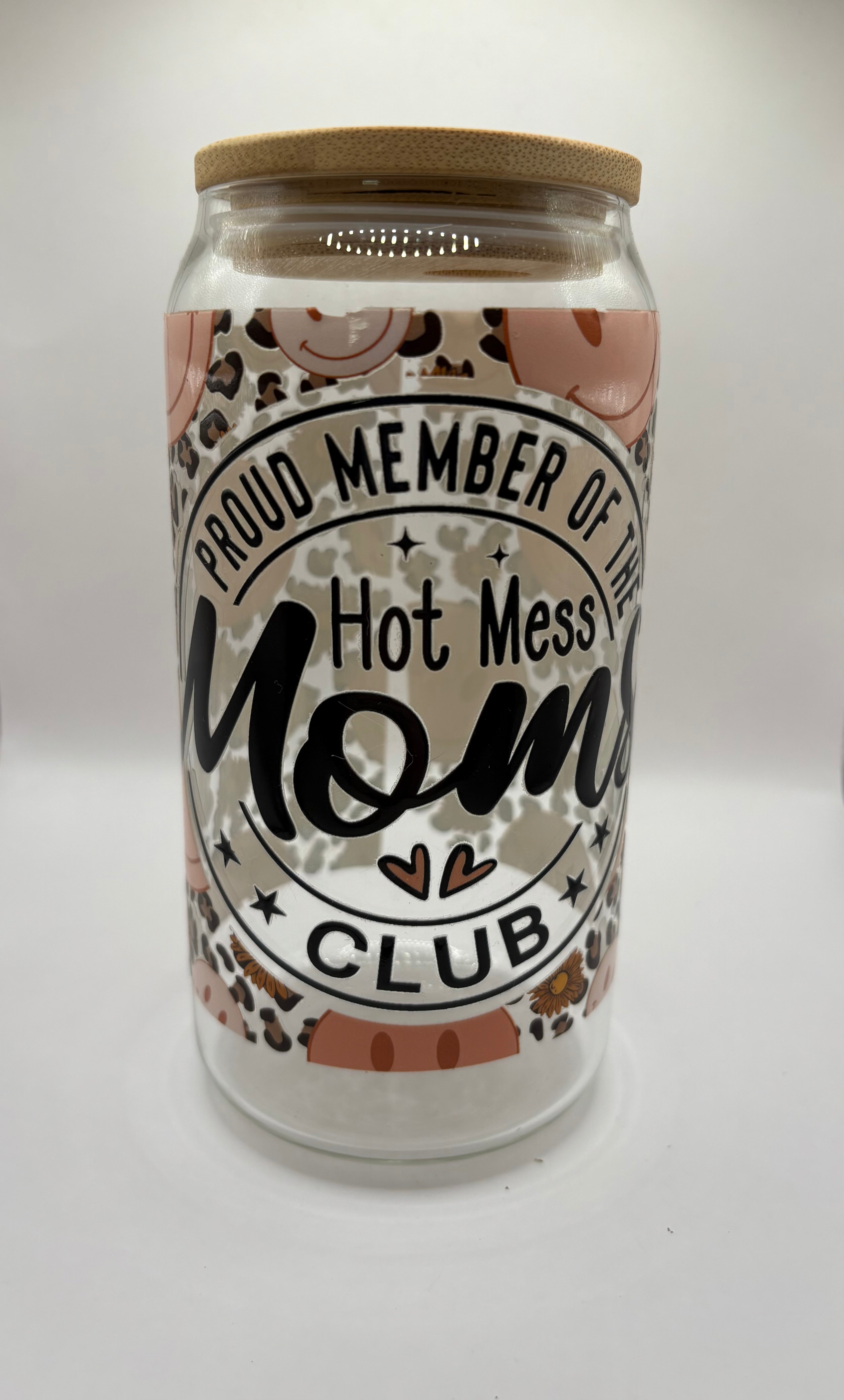 Mom's Club Glass Cup