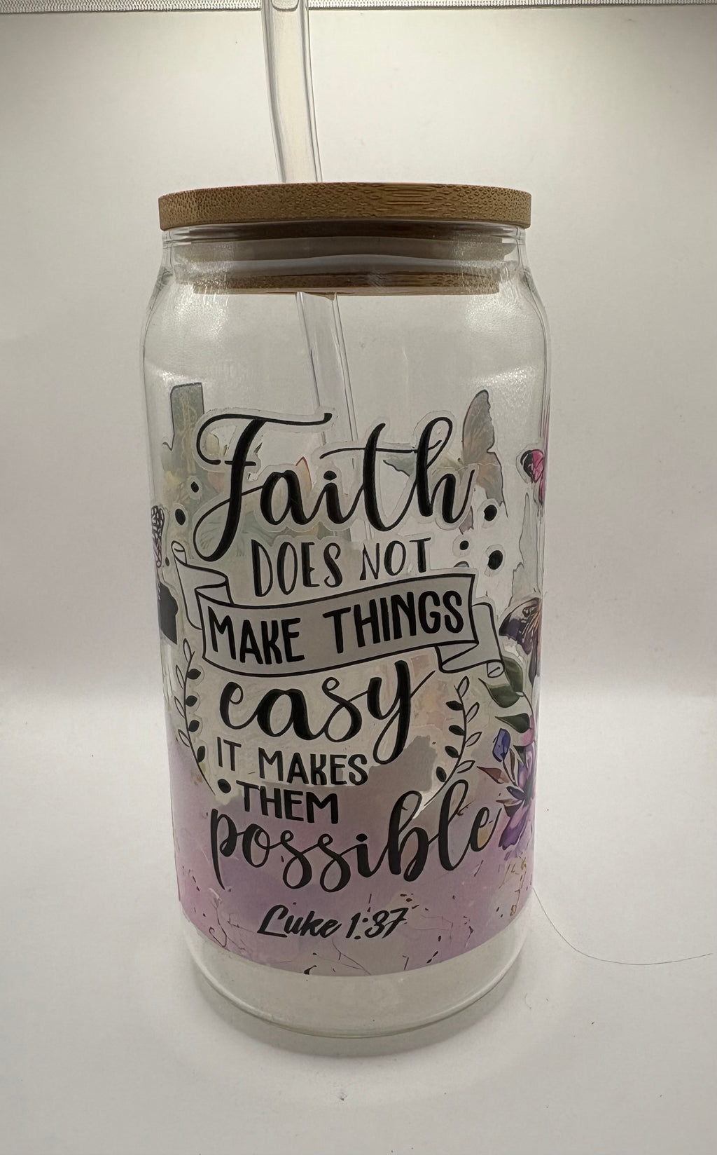 Faith Glass Cup
