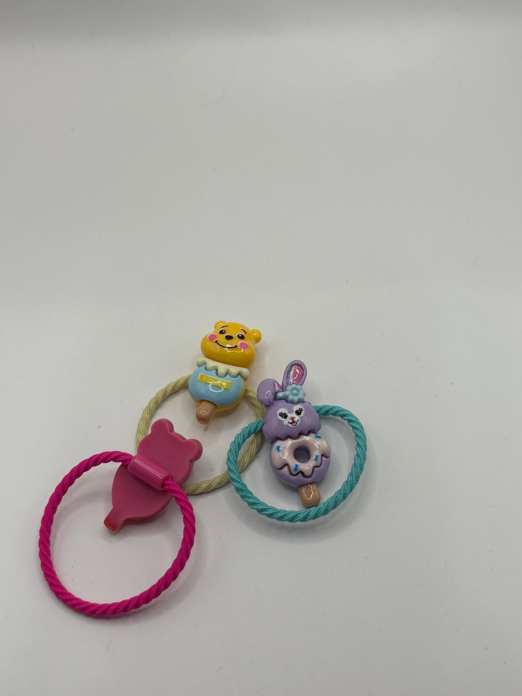 Ice Cream Ponytail Holders
