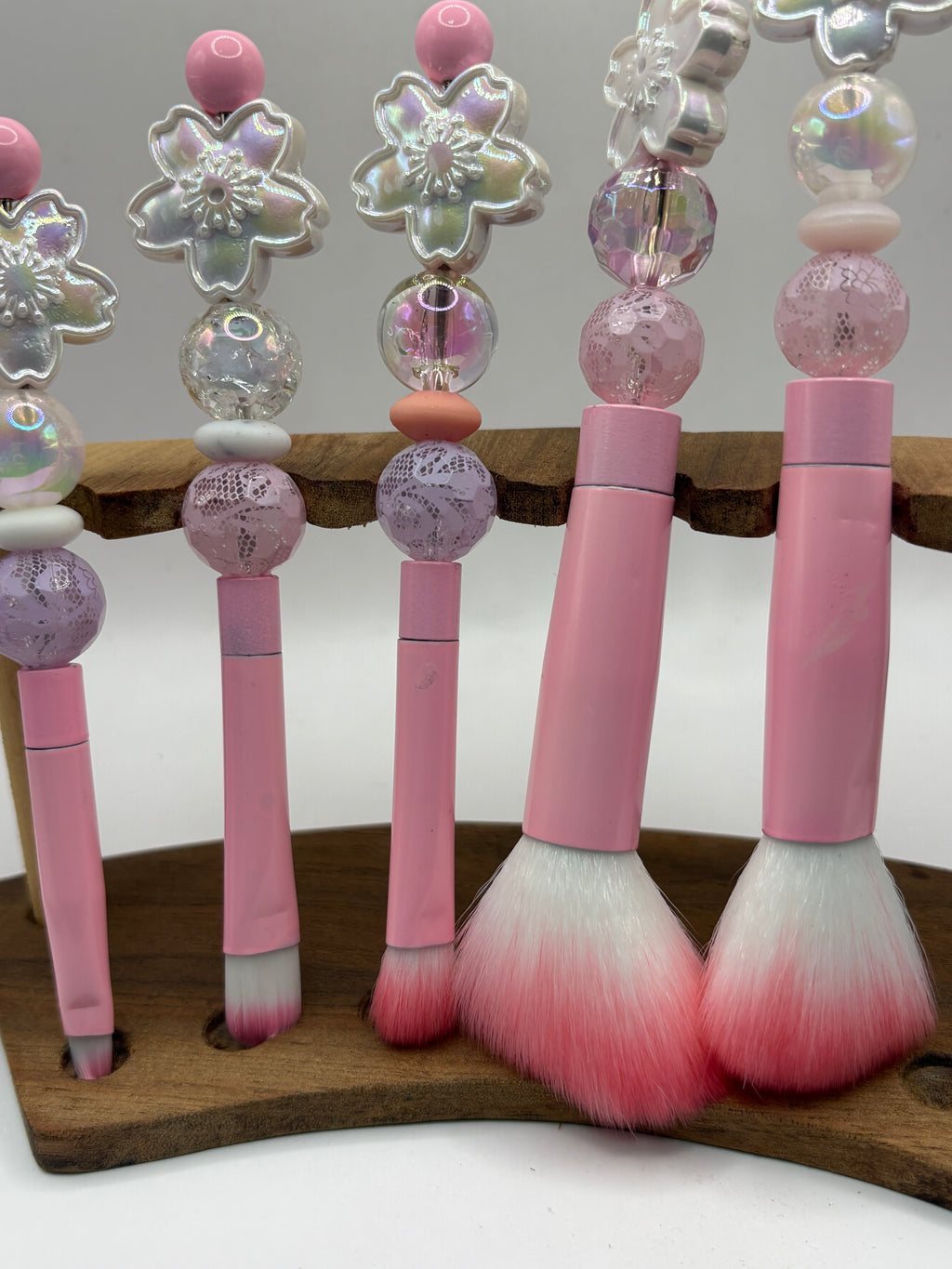 Pink Makeup Brush Set