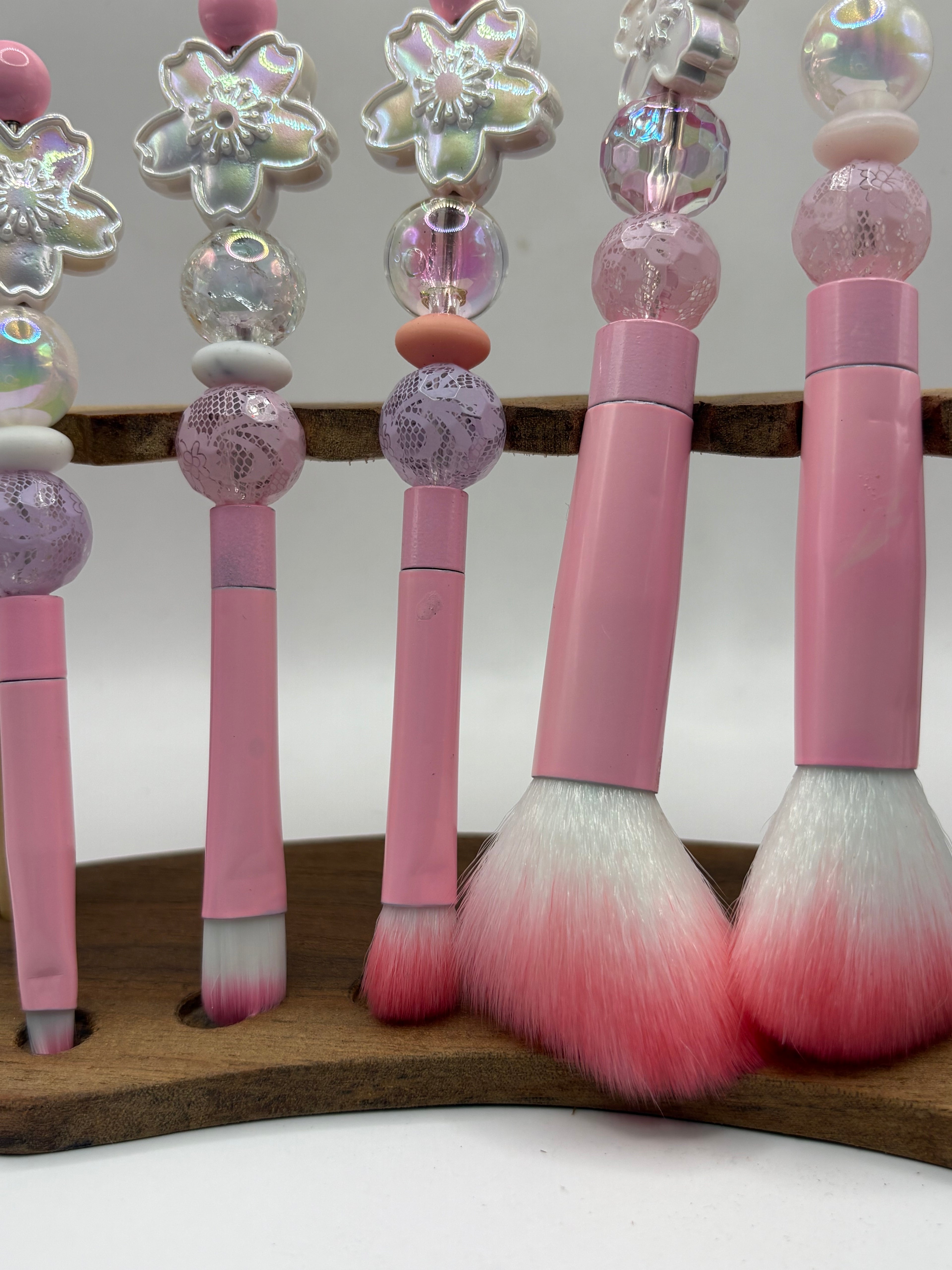 Pink Makeup Brush Set