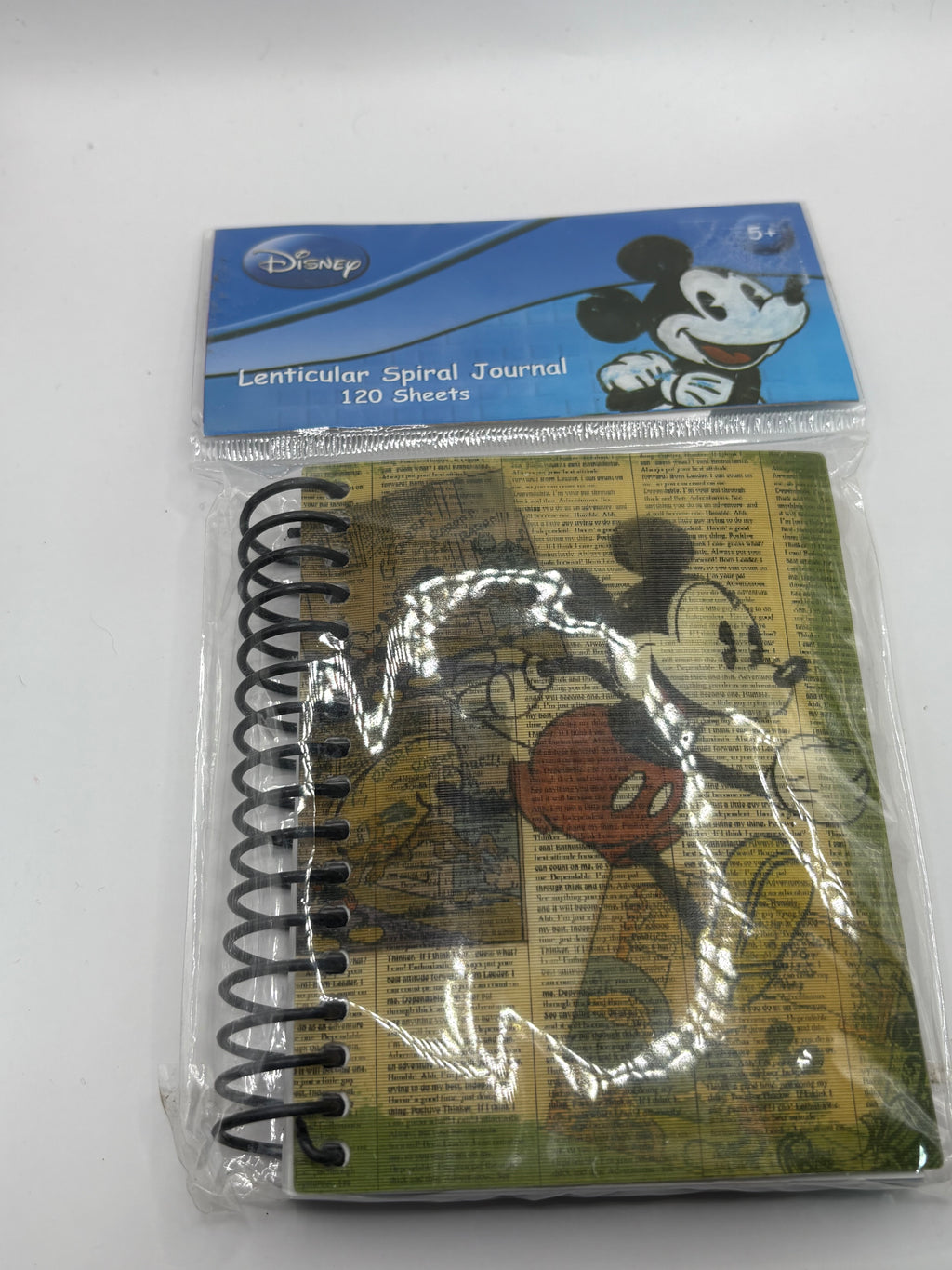 Mickey Spiral Journal