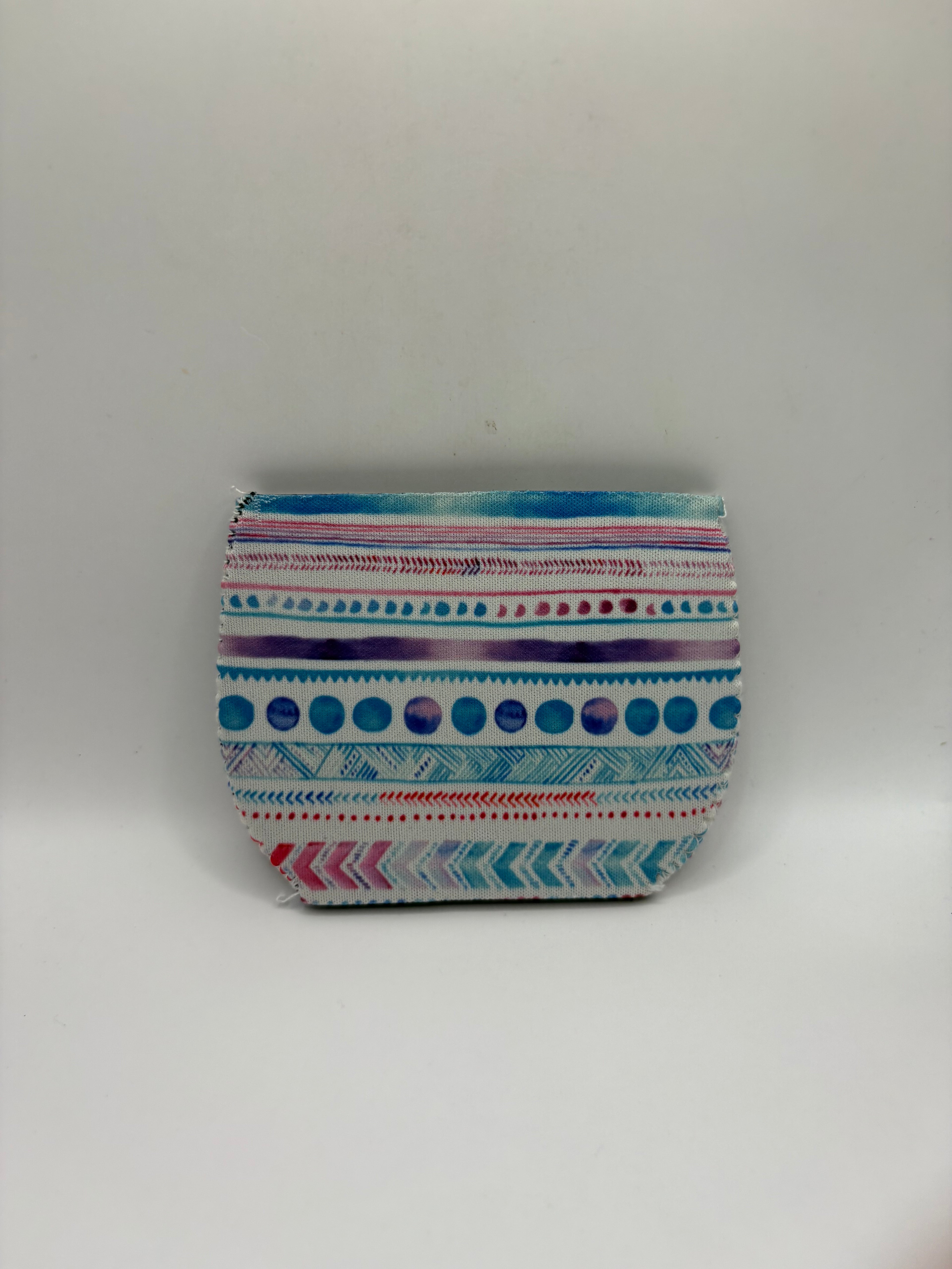 Striped Wine Glass Koozie