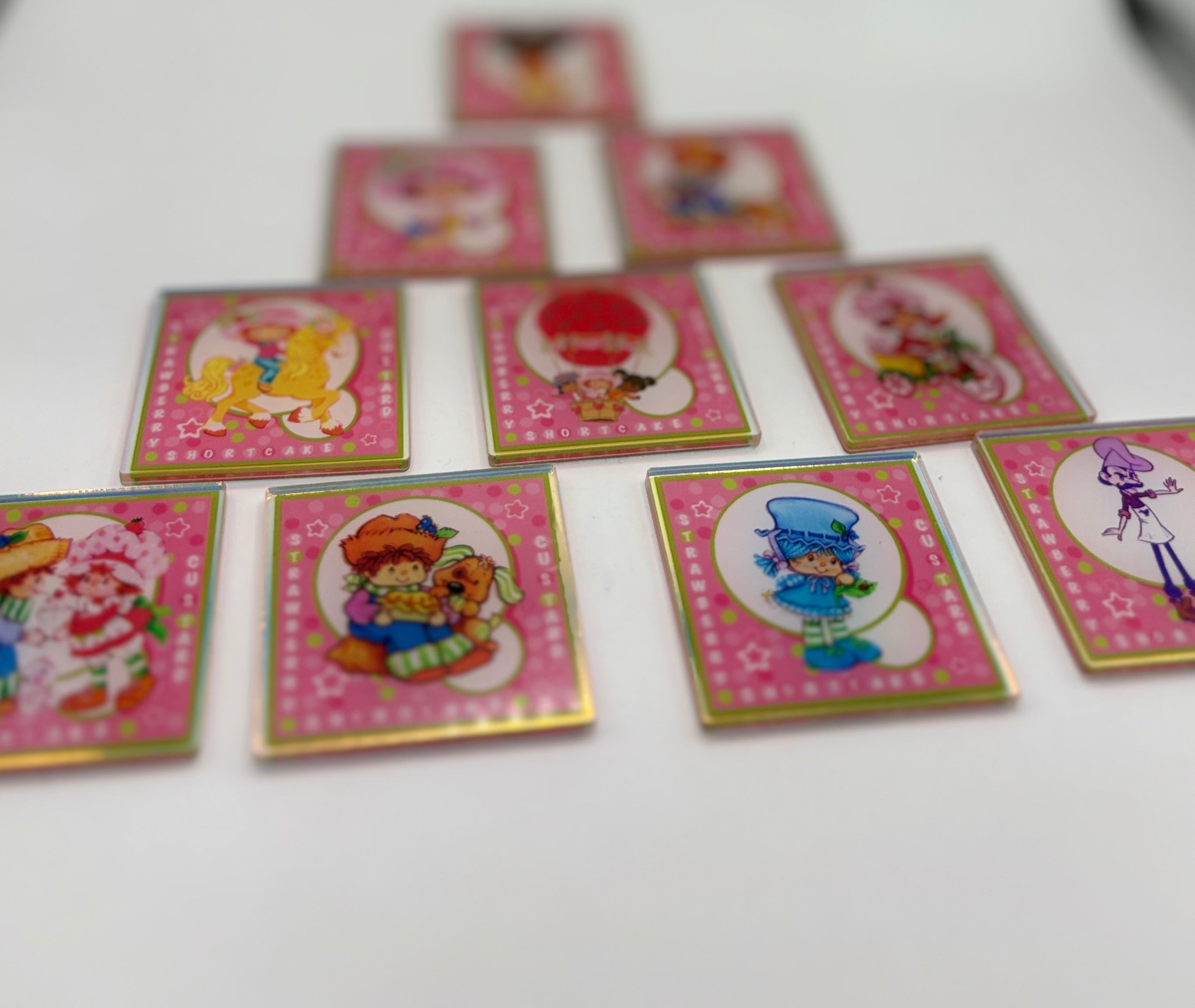 Strawberry Shortcake Acrylics