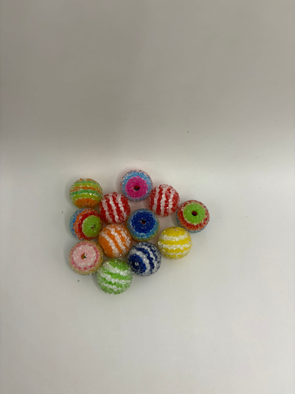 Sugar Striped Beads