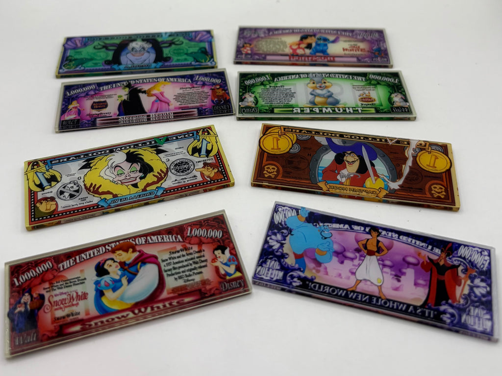 Disney Dollar Acrylics