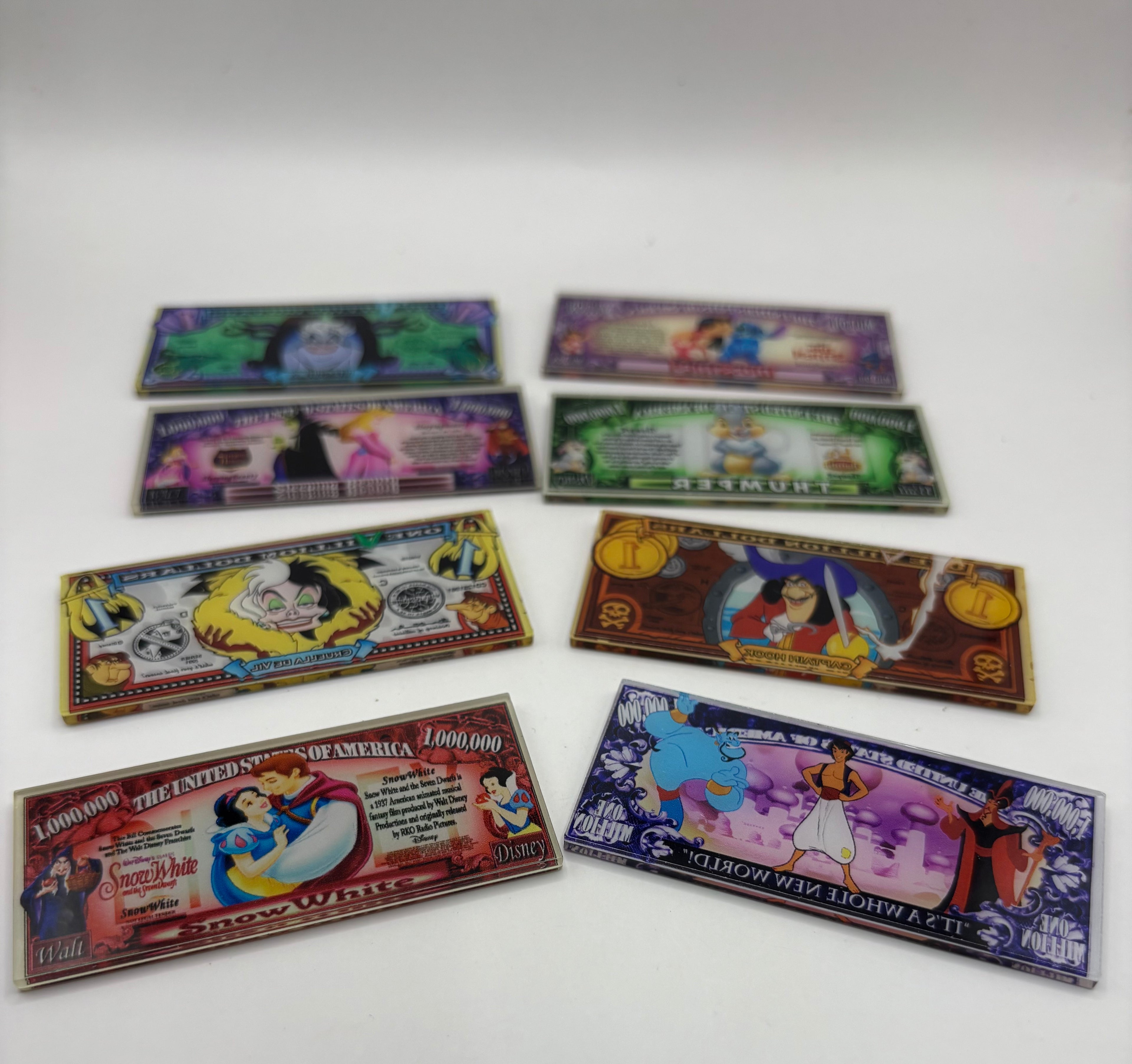 Disney Dollar Acrylics