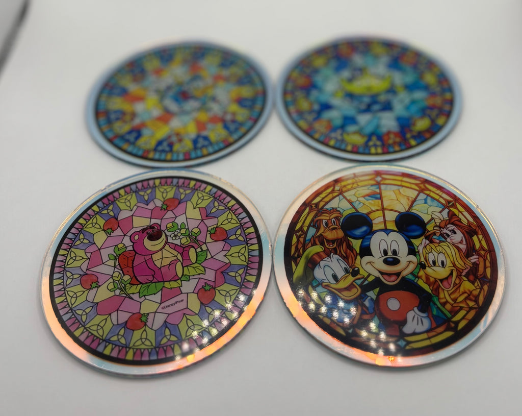 Disney Circle Acrylics
