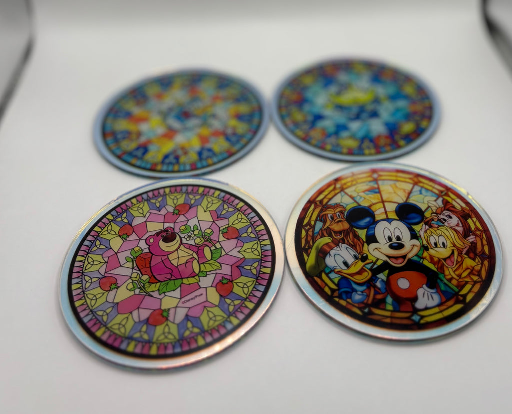 Disney Circle Acrylics