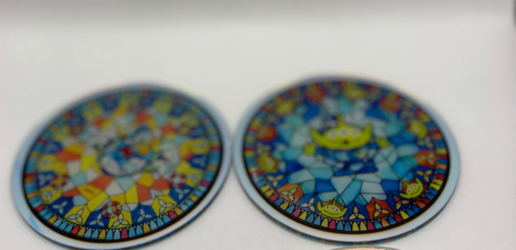 Disney Circle Acrylics