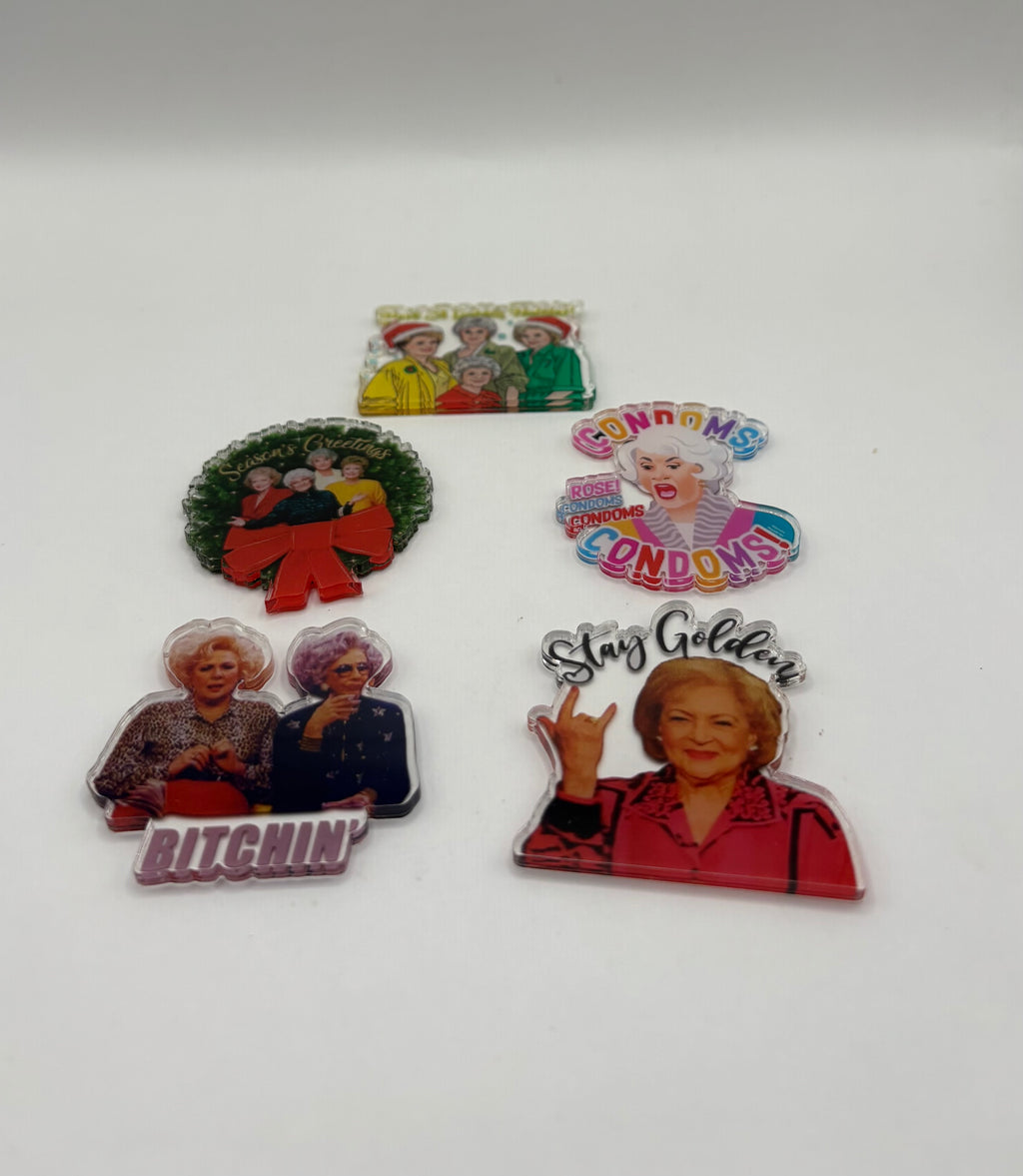 Golden Girls Acrylics