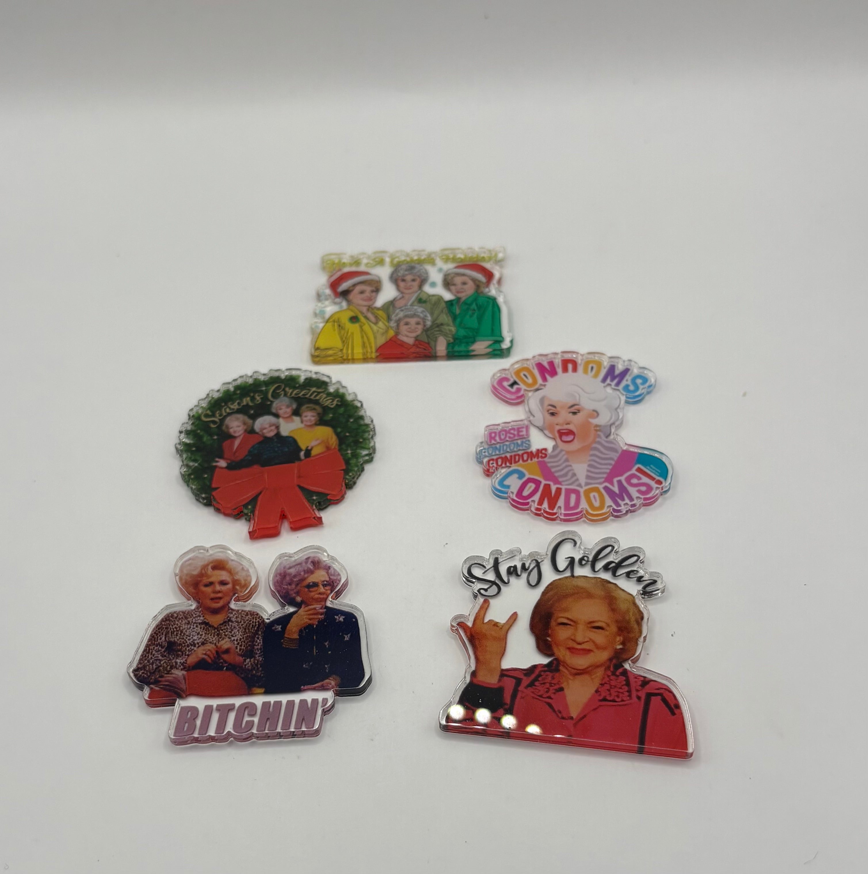 Golden Girls Acrylics