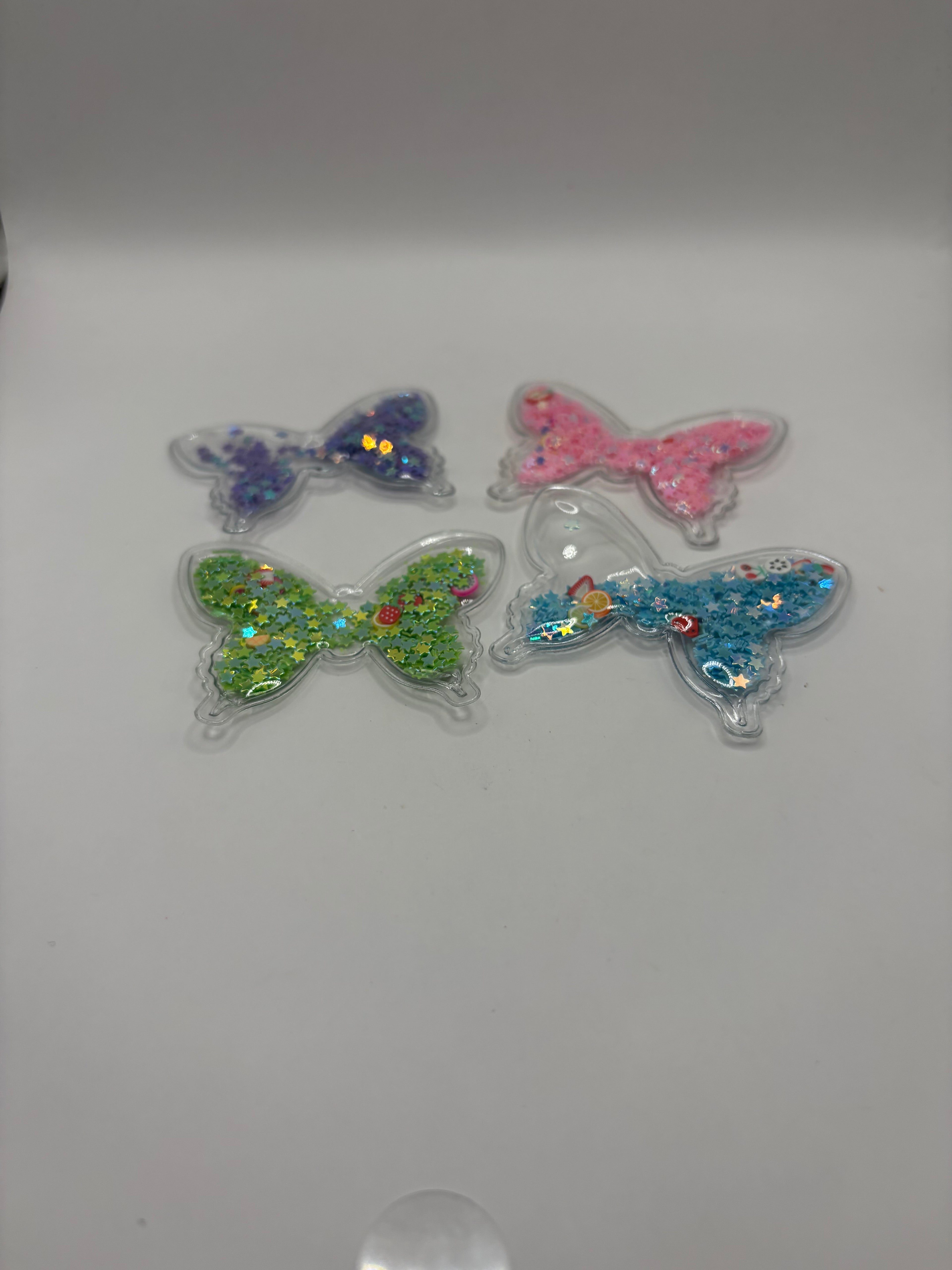 Butterfly Shaker Charms