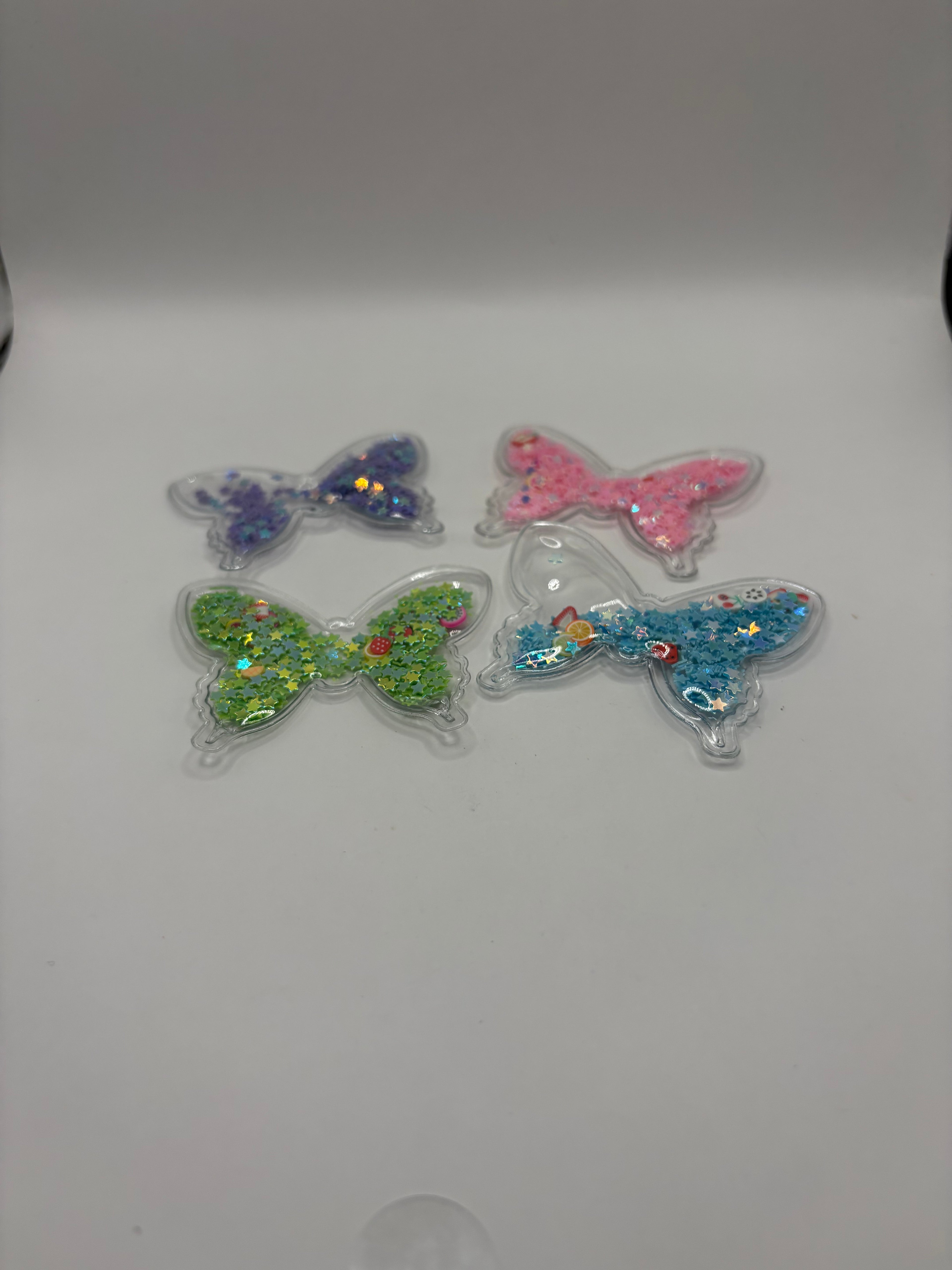 Butterfly Shaker Charms