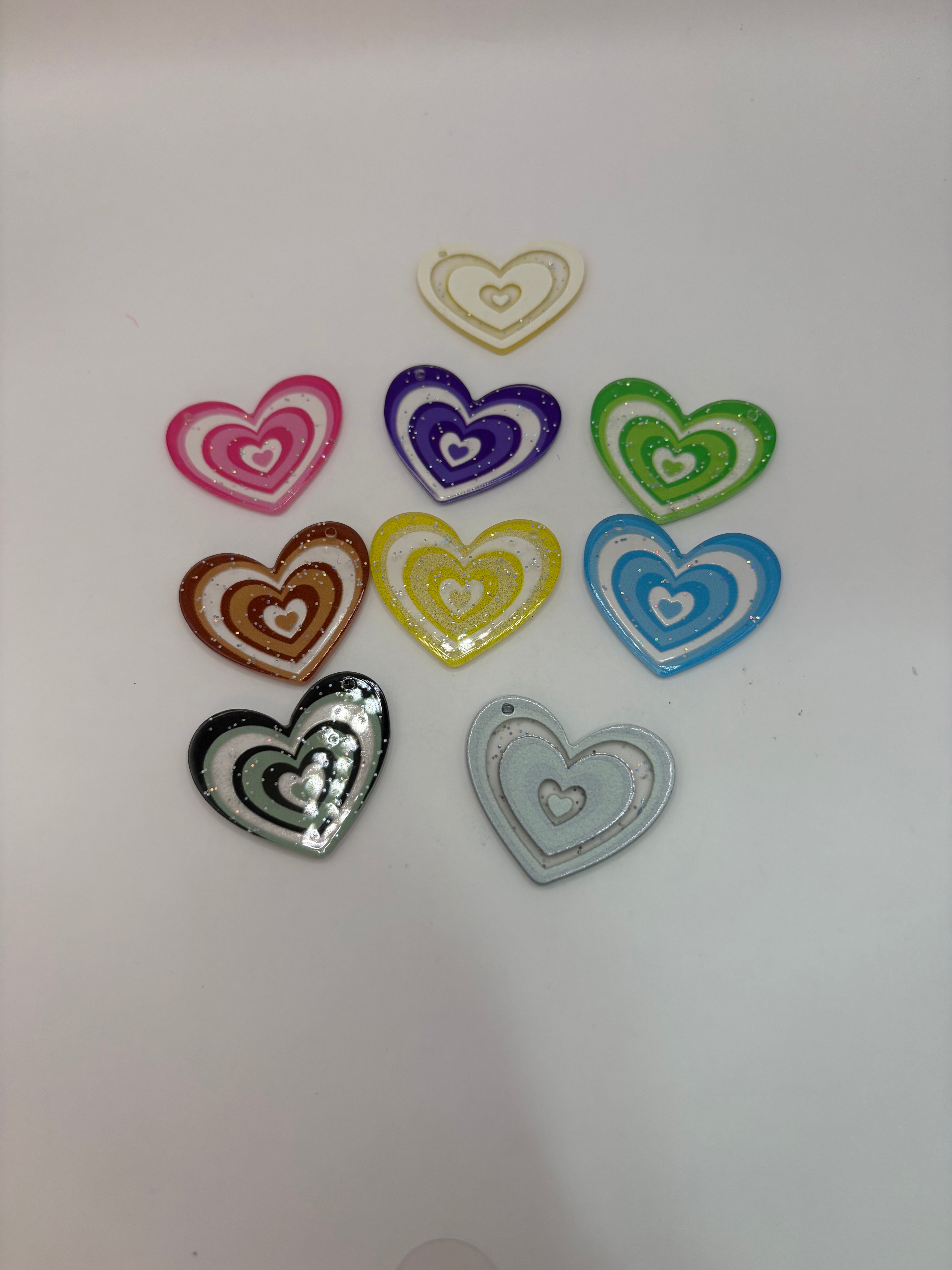 Heart Pendant Charms