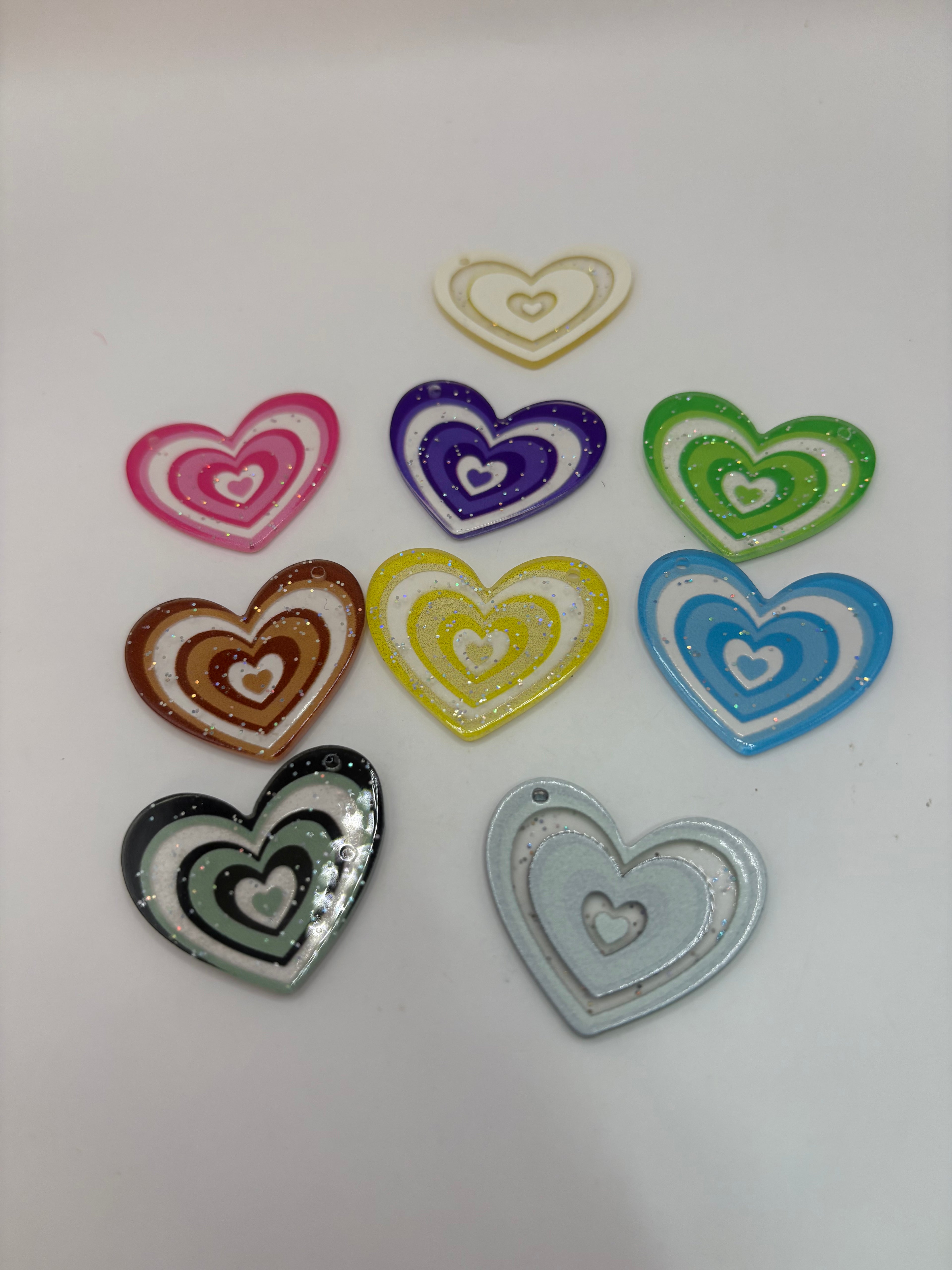 Heart Pendant Charms