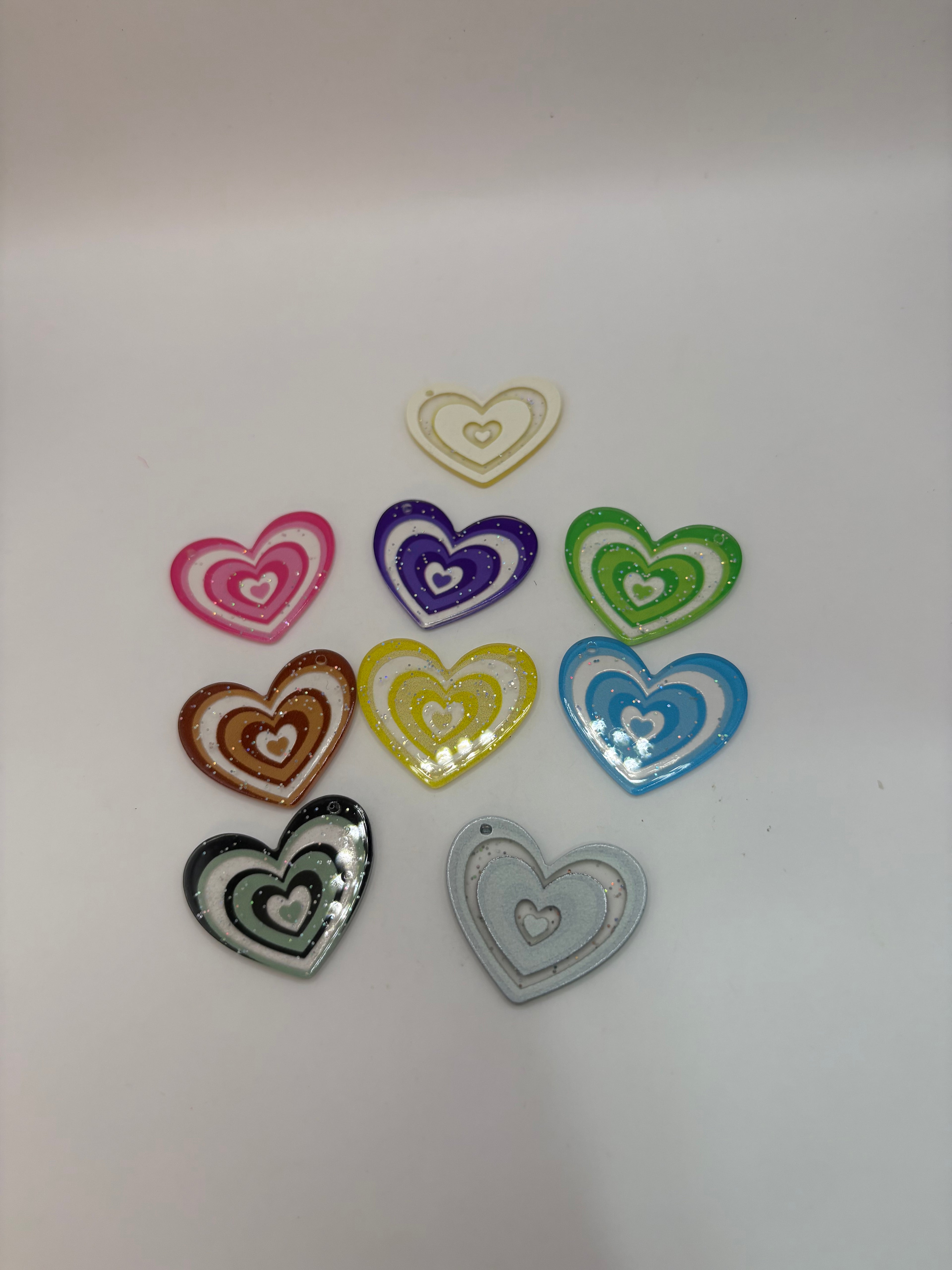 Heart Pendant Charms