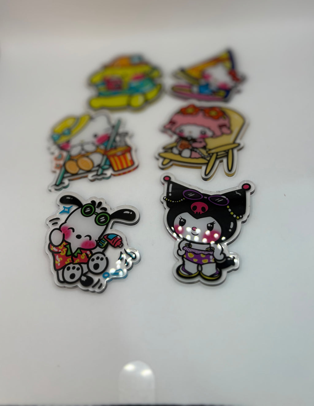 Sanrio Summertime Acrylics