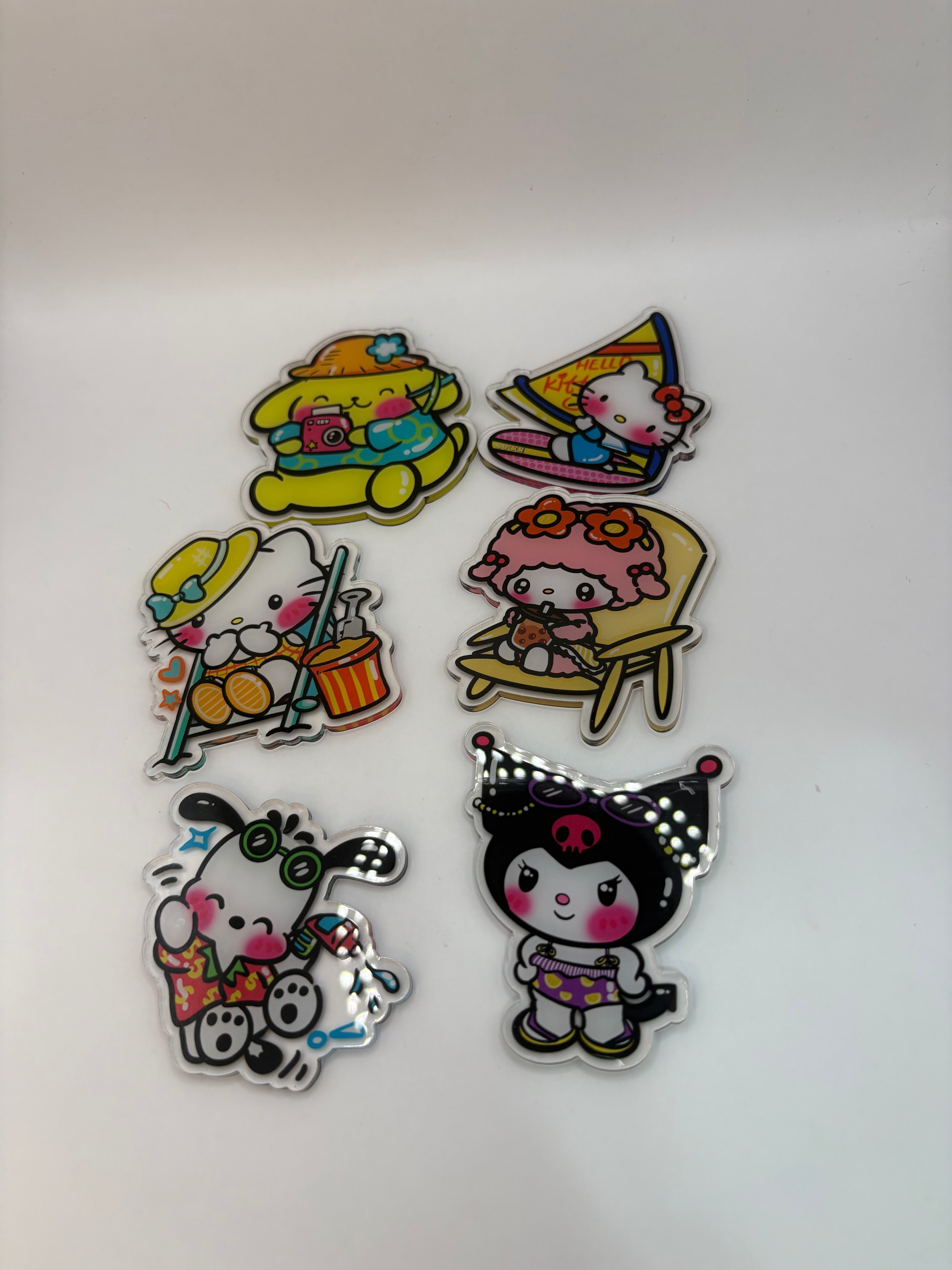 Sanrio Summertime Acrylics