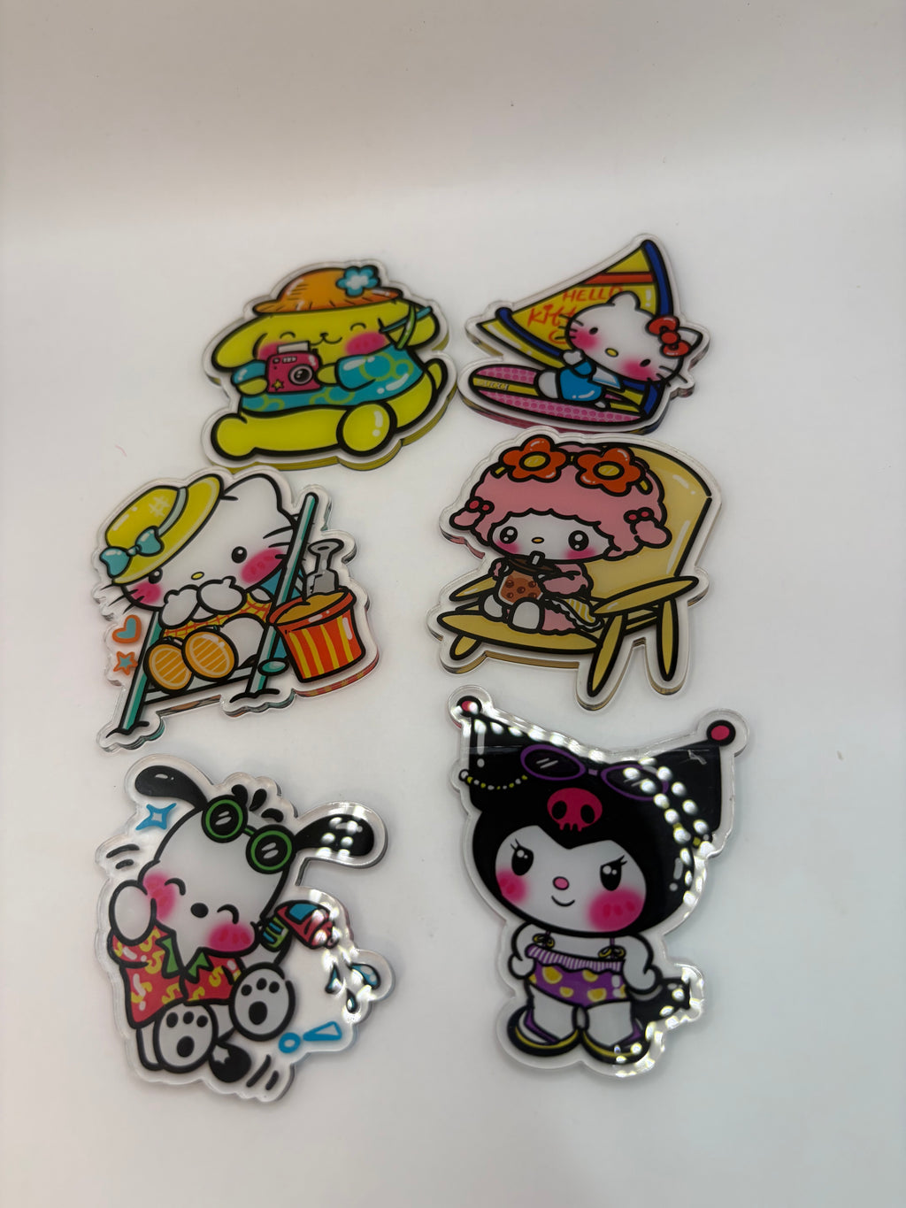 Sanrio Summertime Acrylics