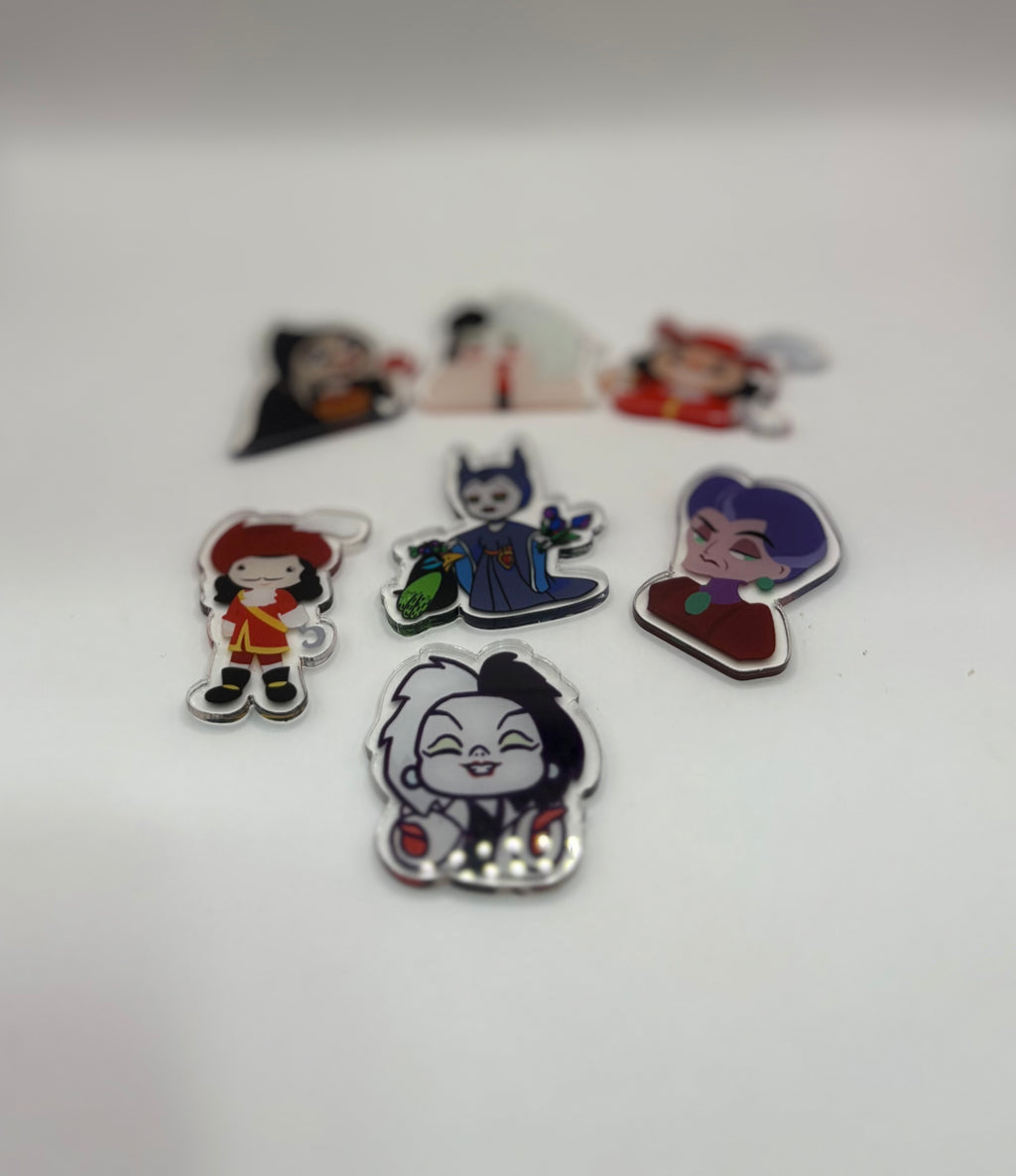 Disney Villian Acrylics