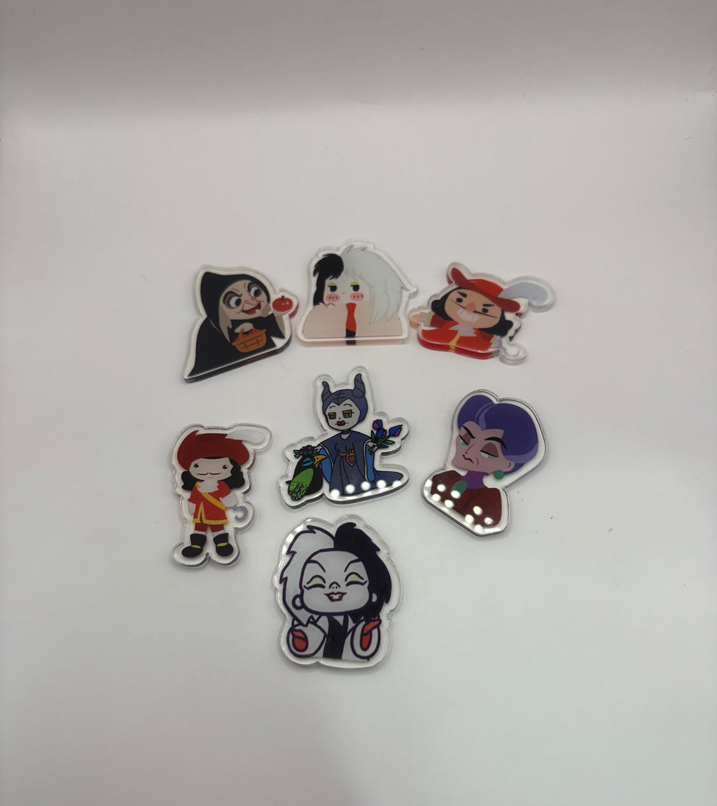 Disney Villian Acrylics