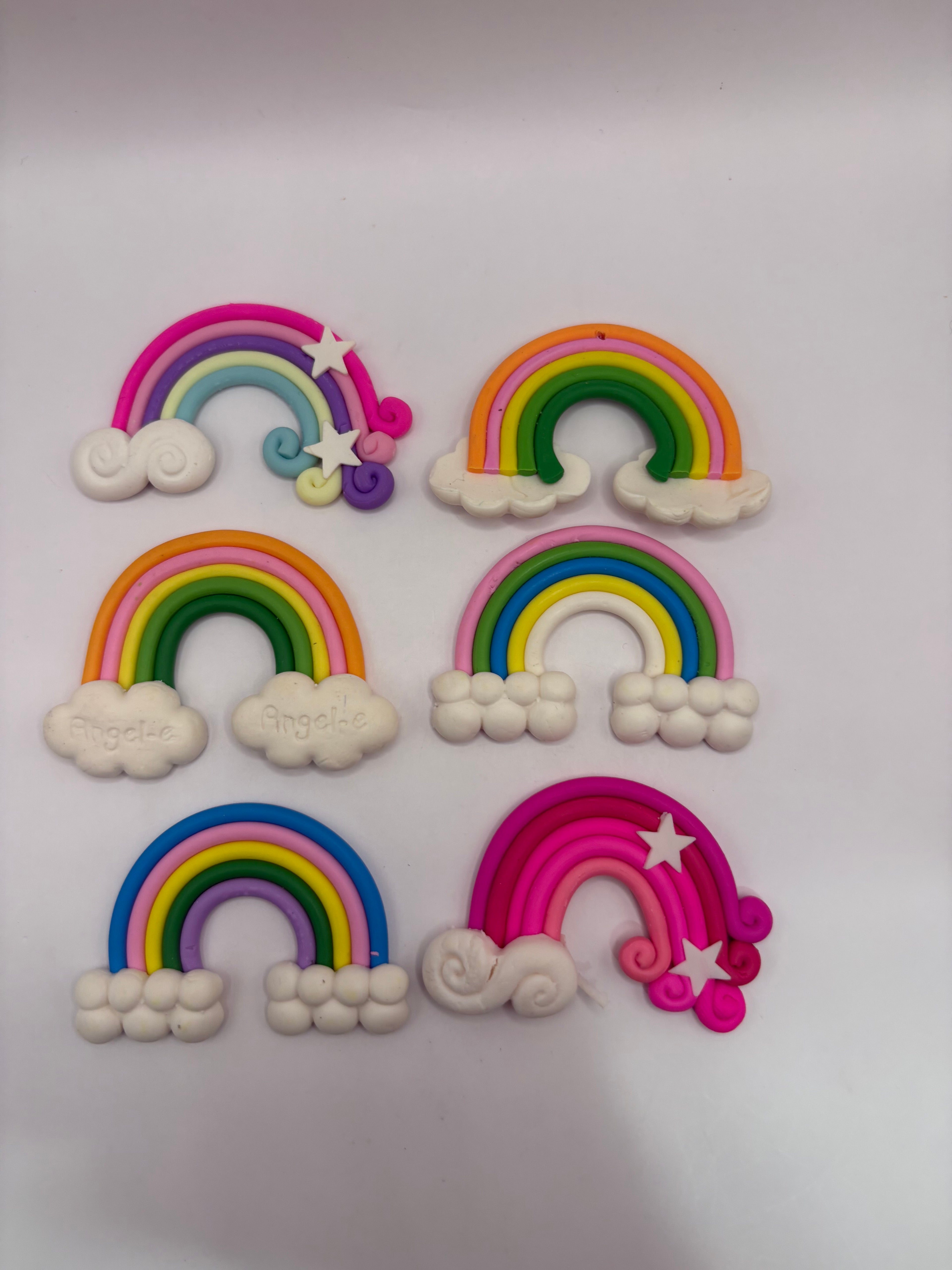 Rainbow 3D Charms