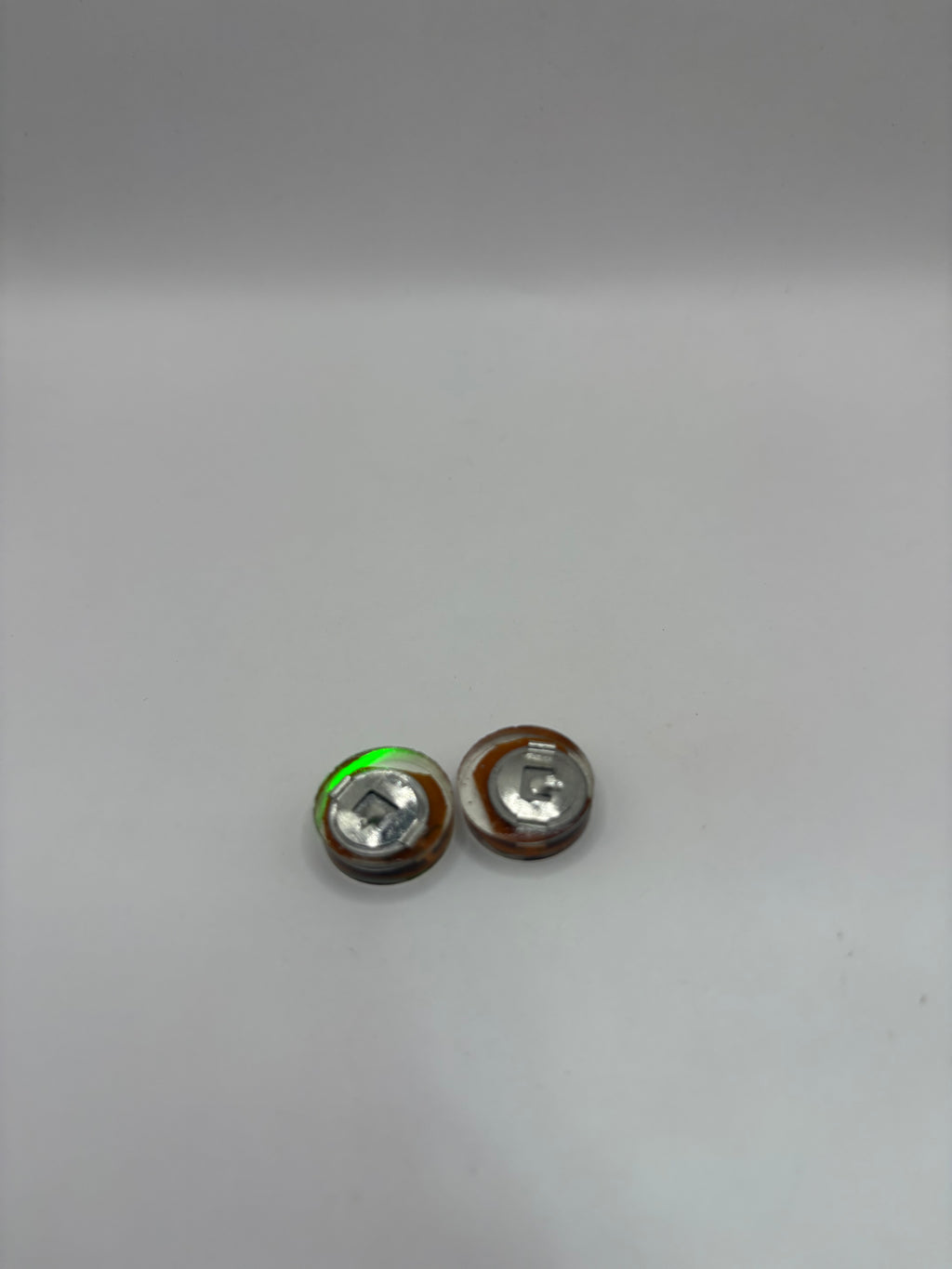 Light up Button Charms