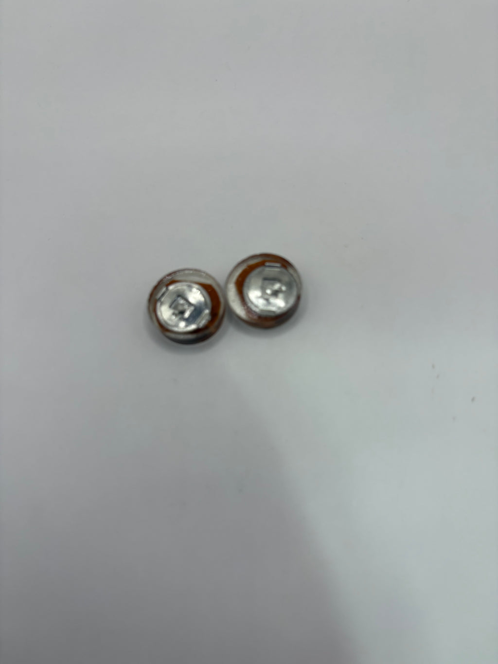 Light up Button Charms