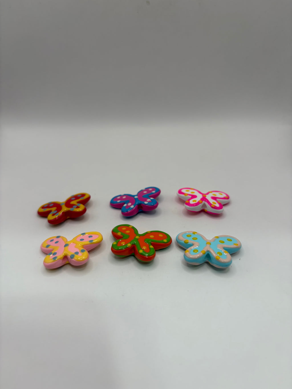 Butterfly Painted Beads