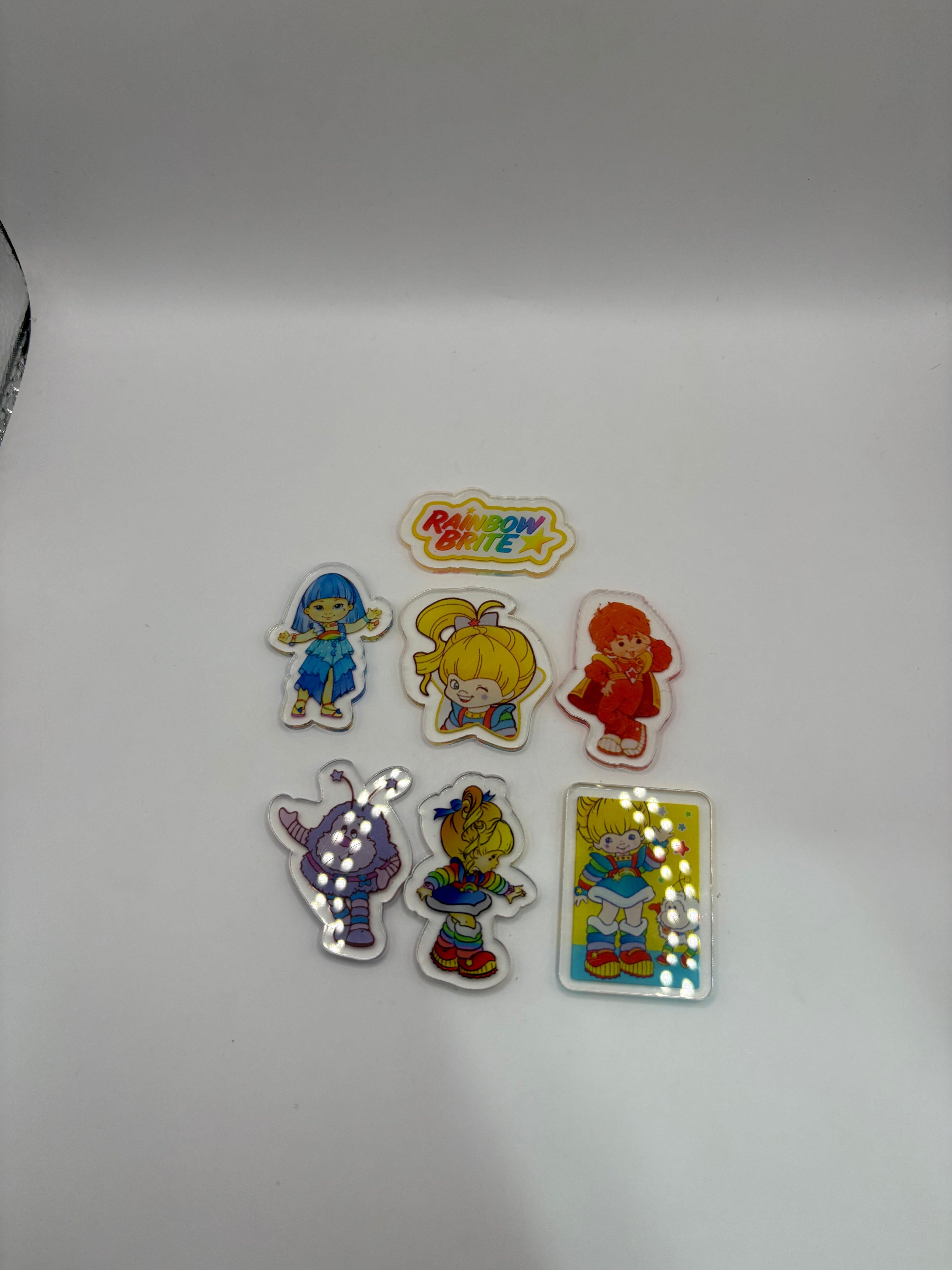 Rainbow Brite Acrylics