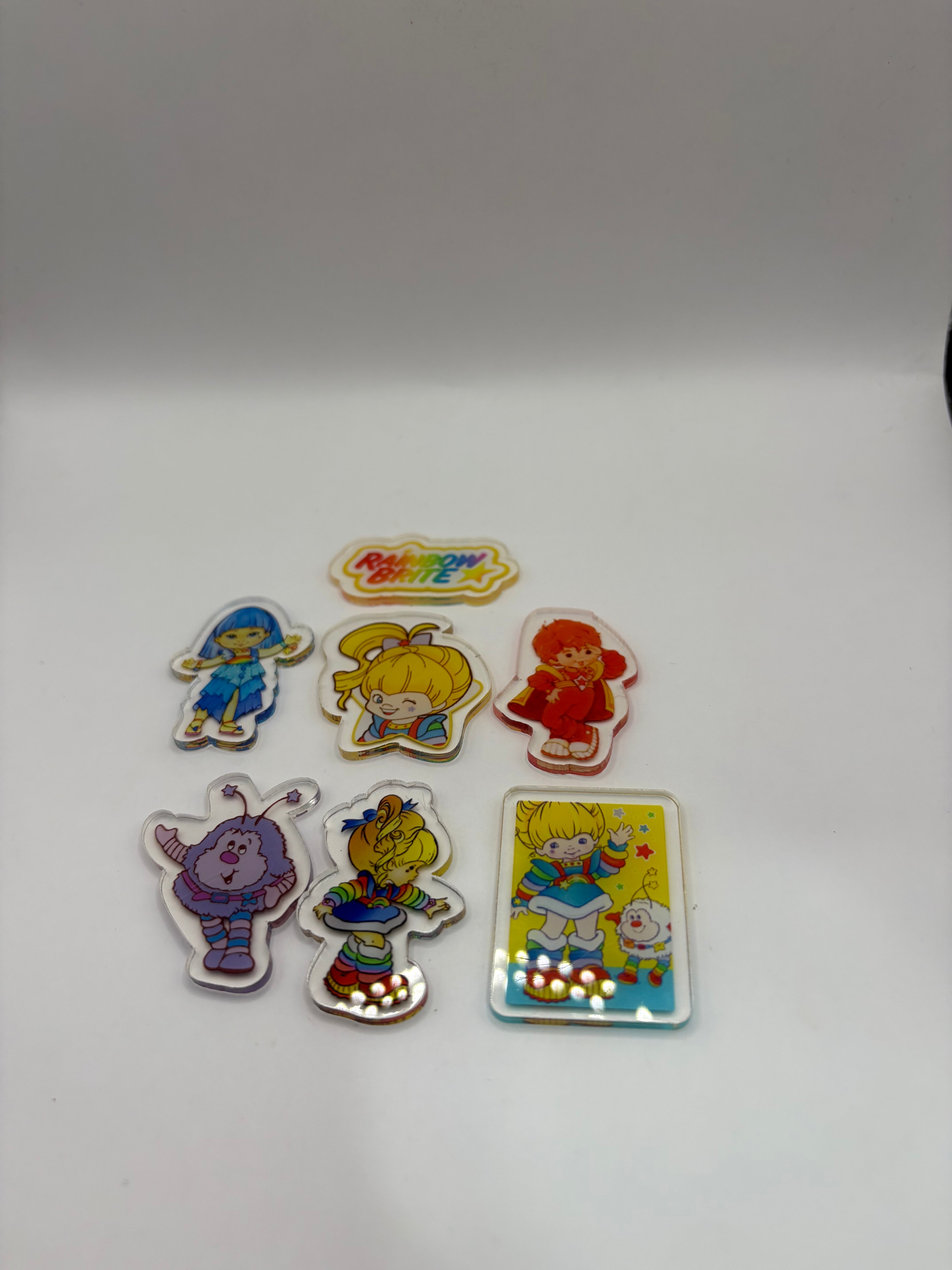 Rainbow Brite Acrylics