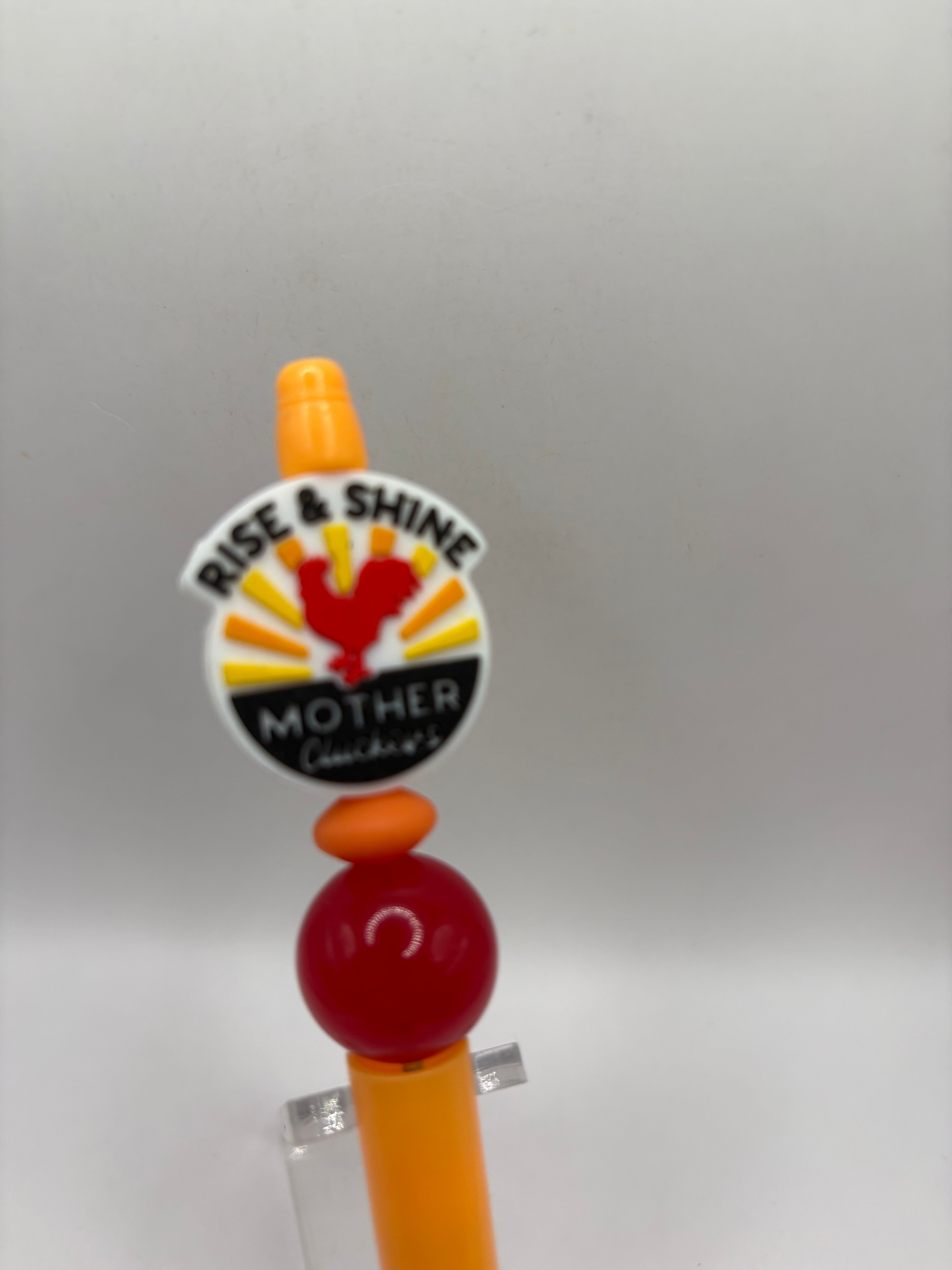 Rise and Shine Beaded Pen