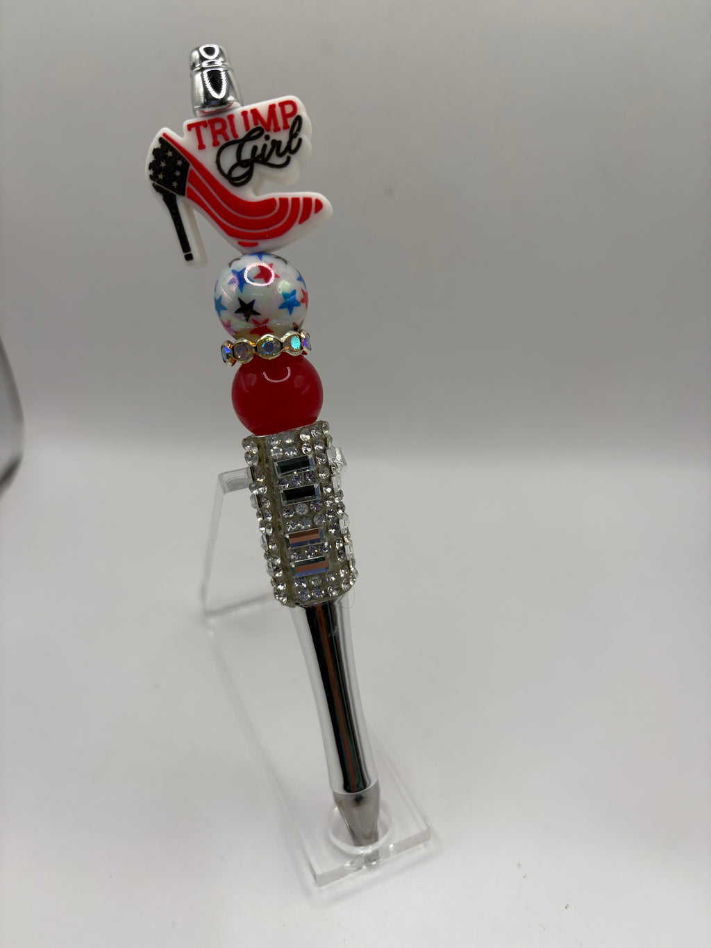 Trump Girl Beaded Pen