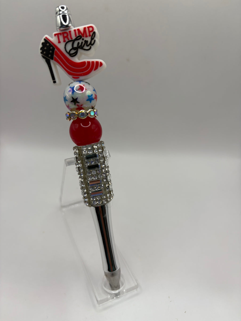 Trump Girl Beaded Pen