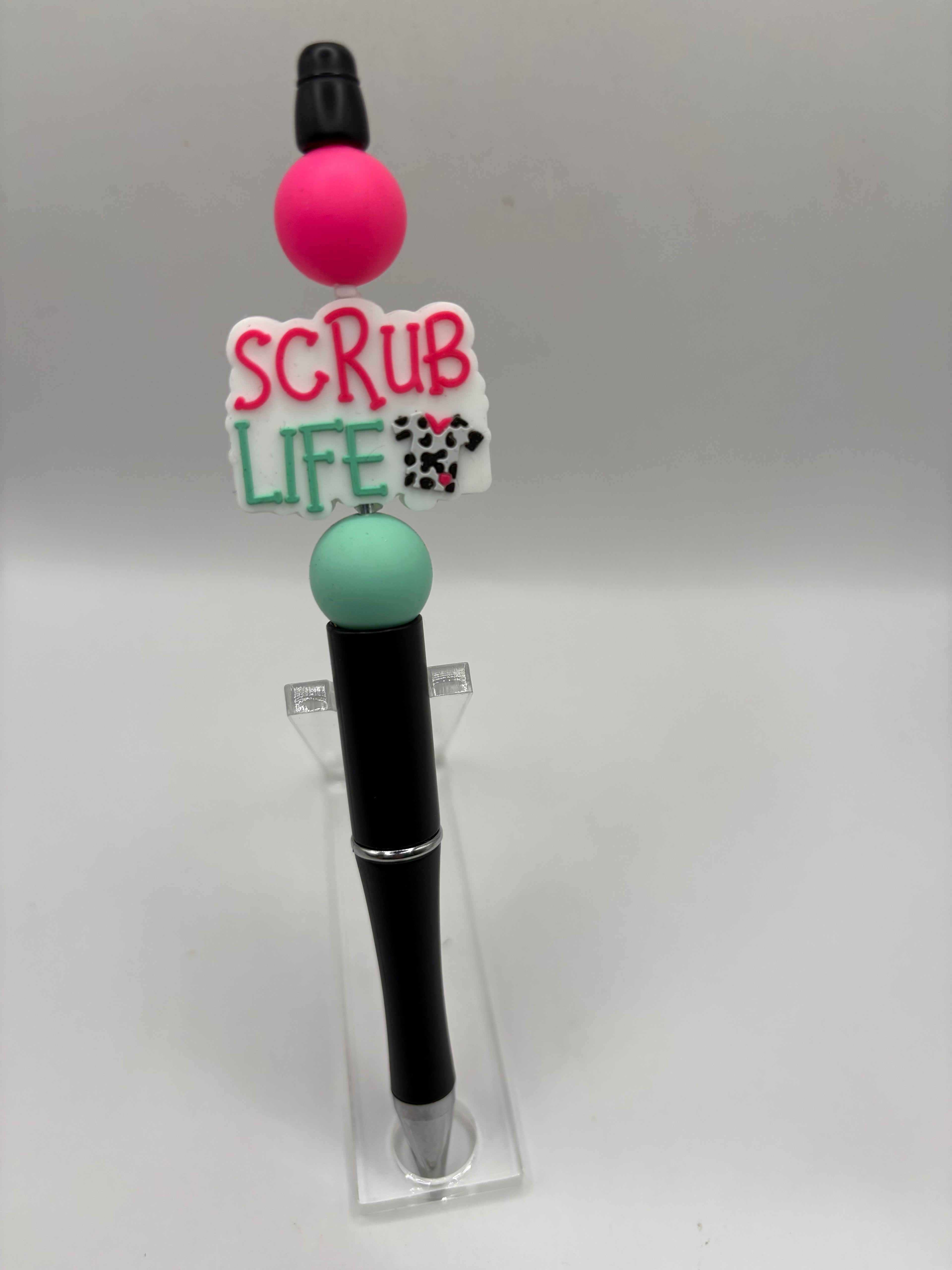 Scrub Life Beaded Pen