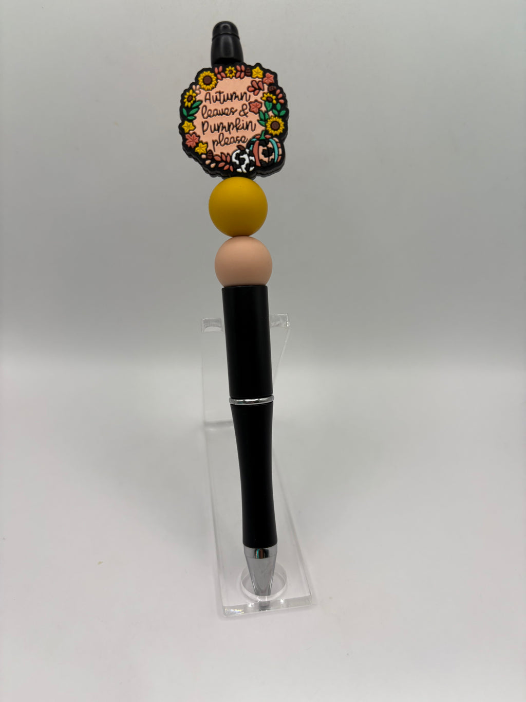 Autumn Beaded Pen