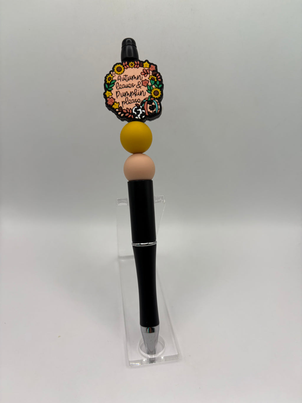 Autumn Beaded Pen