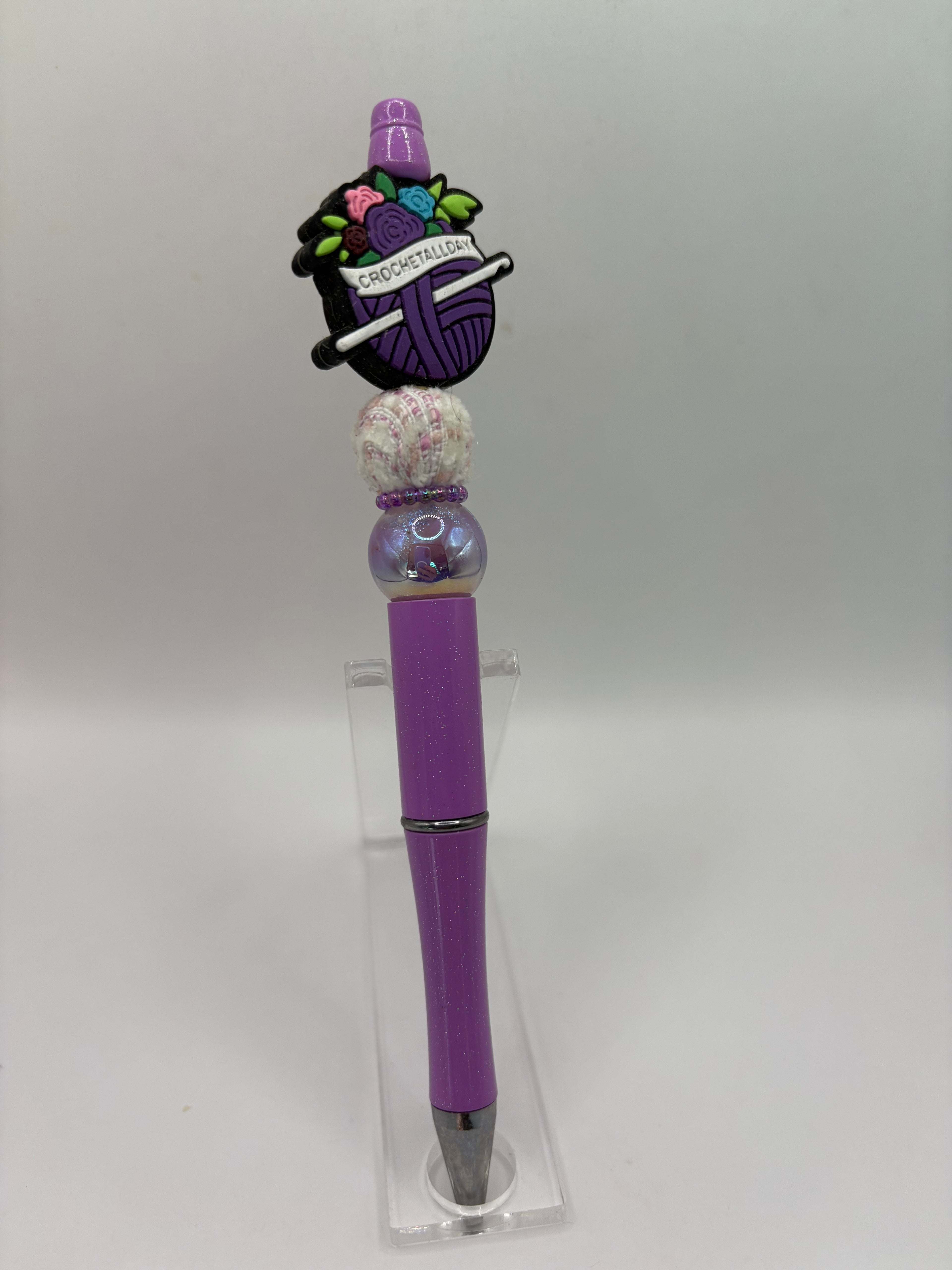 Crochet Beaded Pen