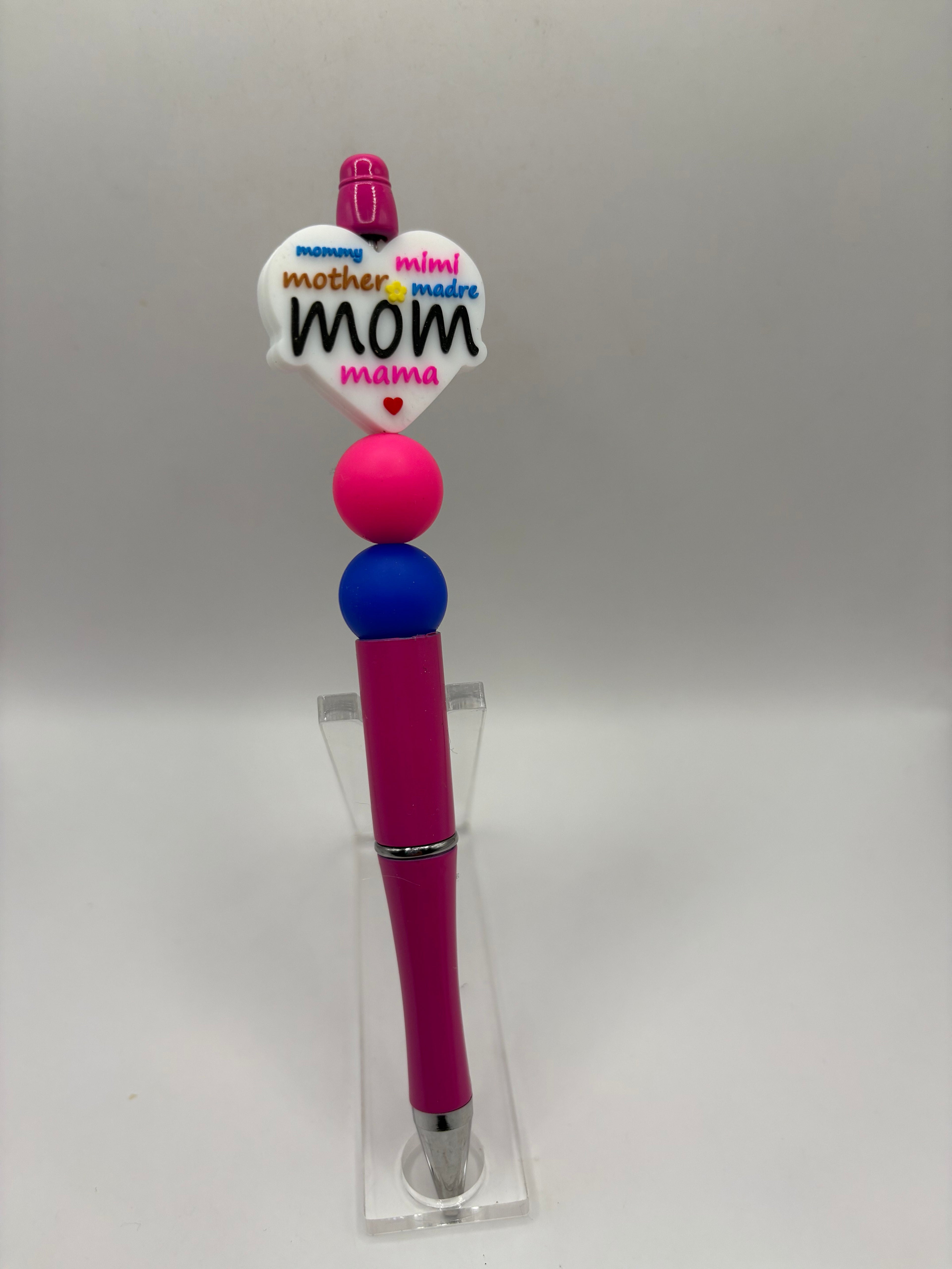 Mom Beaded Pen