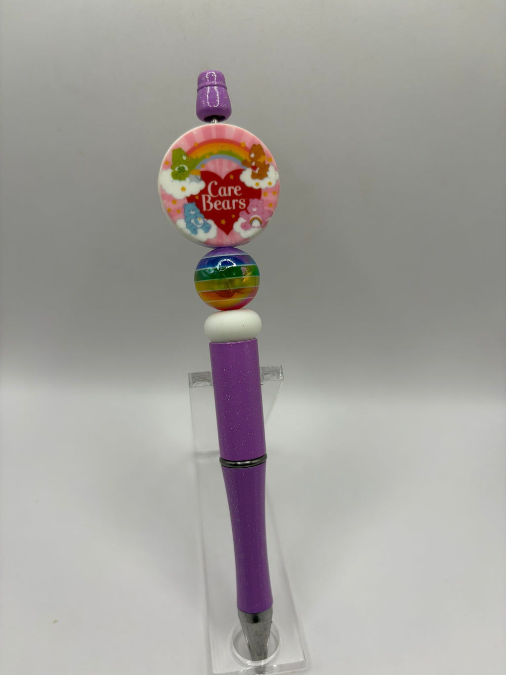 Care Bear Beaded Pen