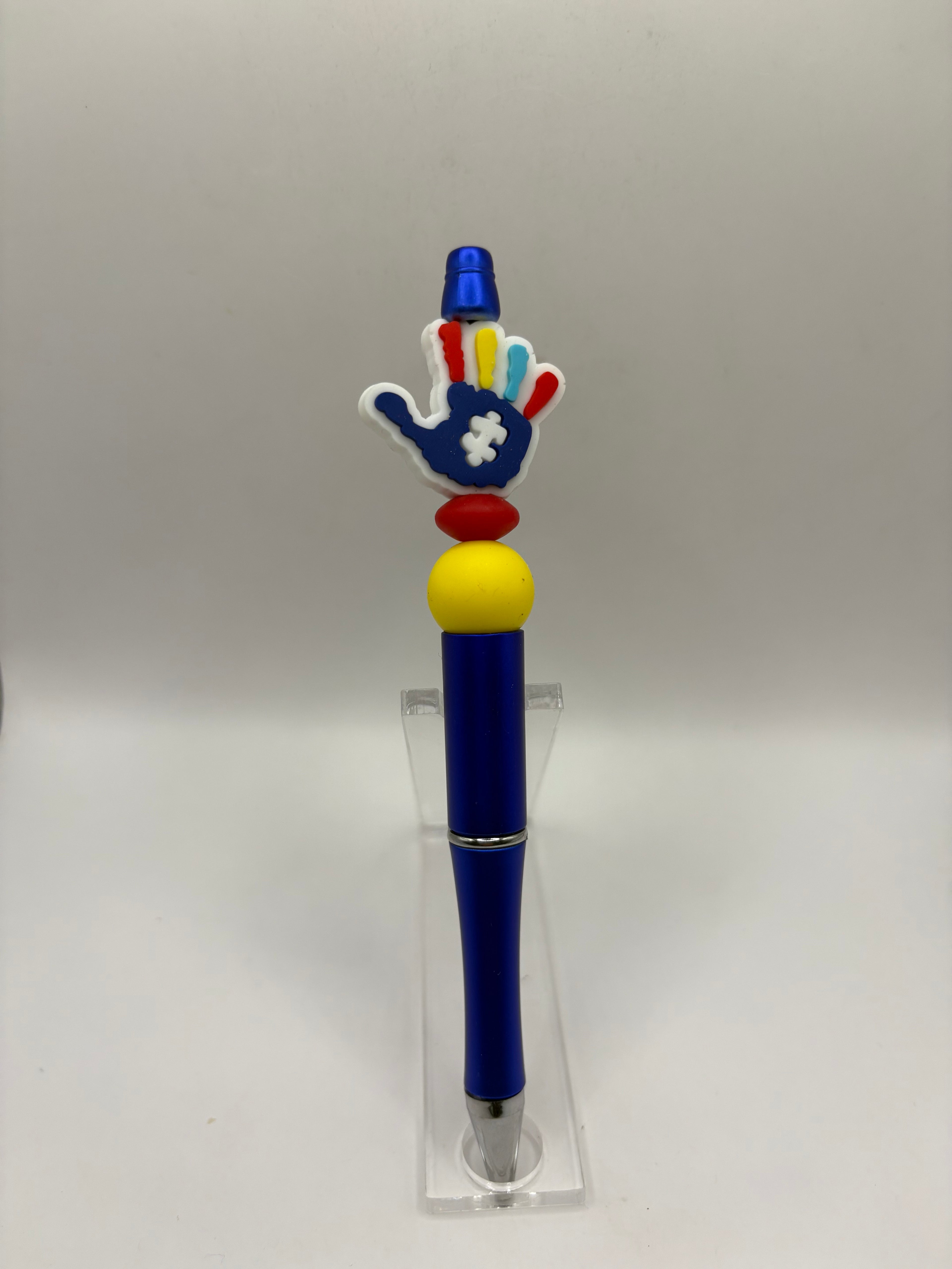 Autism Hand Beaded Pen
