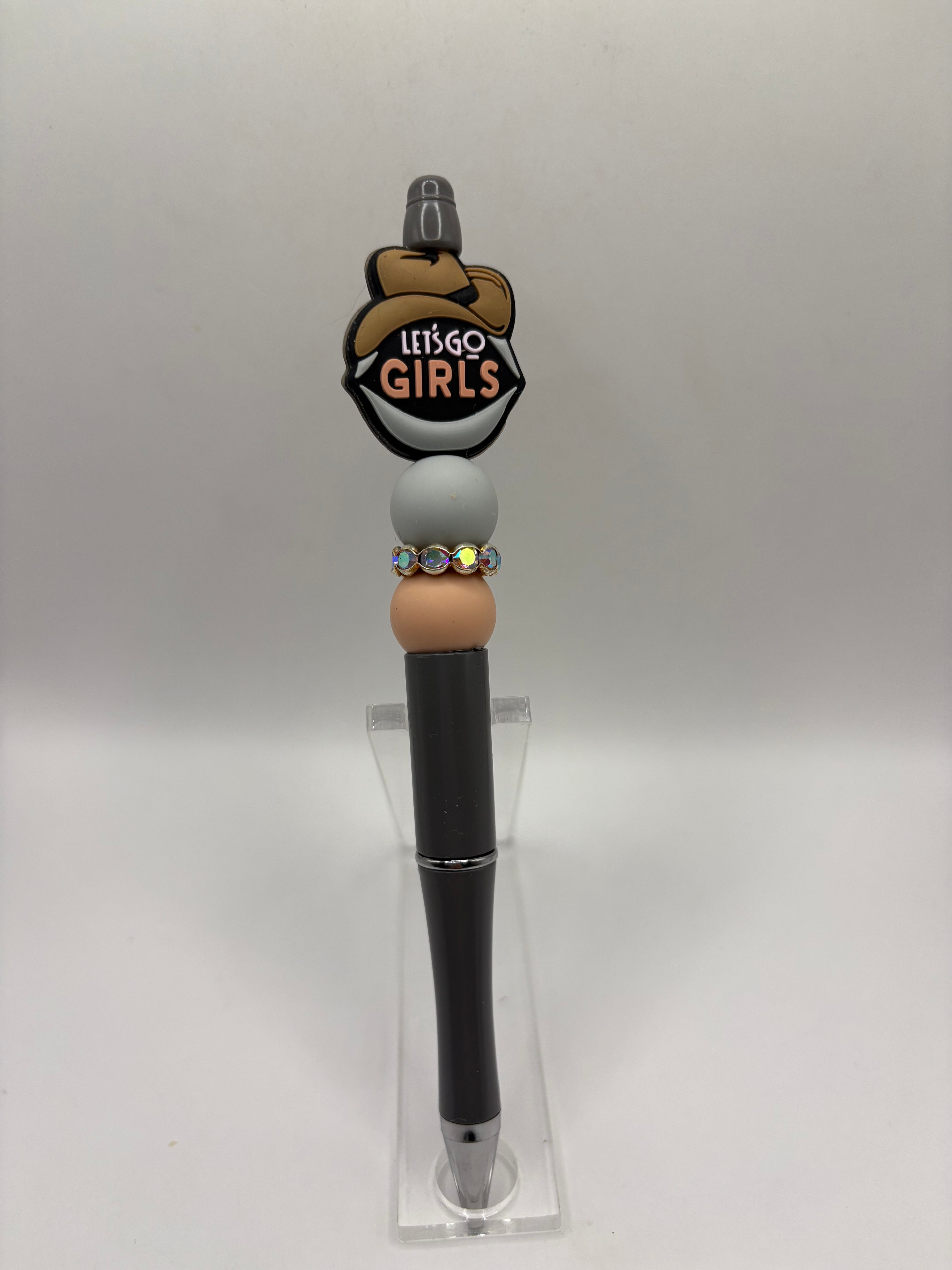 Hello Girls Beaded Pen